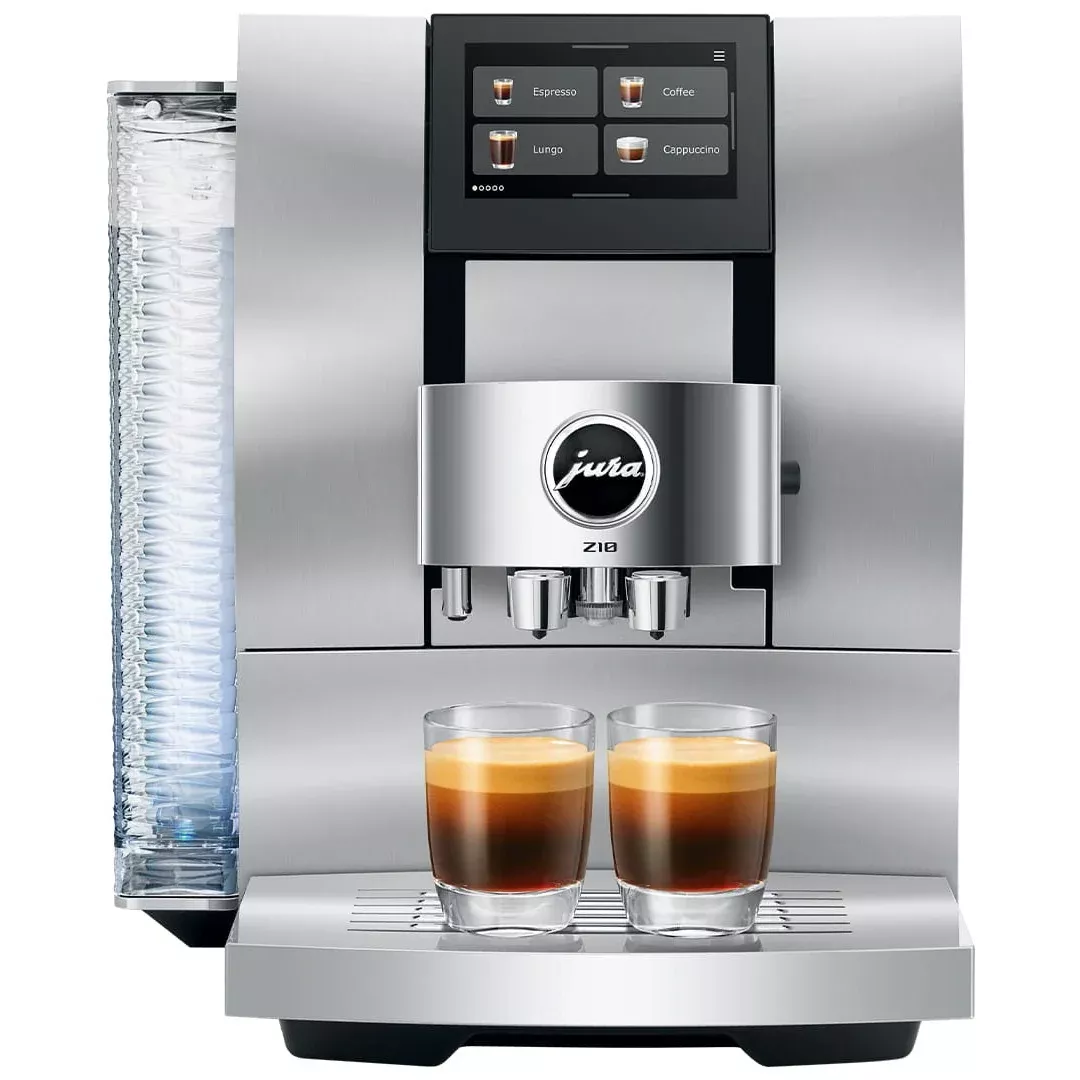 Jura Z10 Super Automatic Coffee Machine 15792 (Aluminum White)