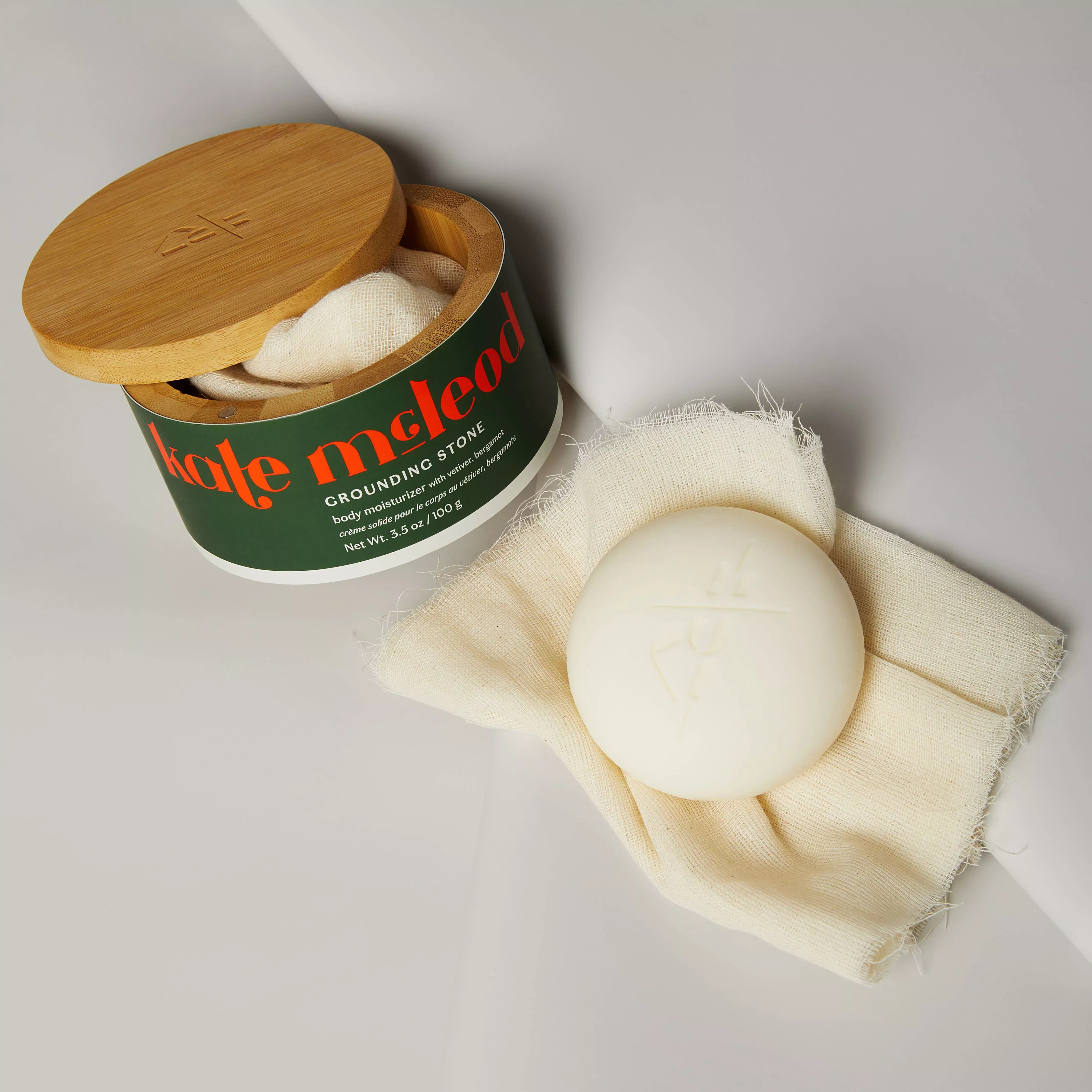 Kate Mcleod Grounding Stone Deep Moisturizing Lotion Bar
