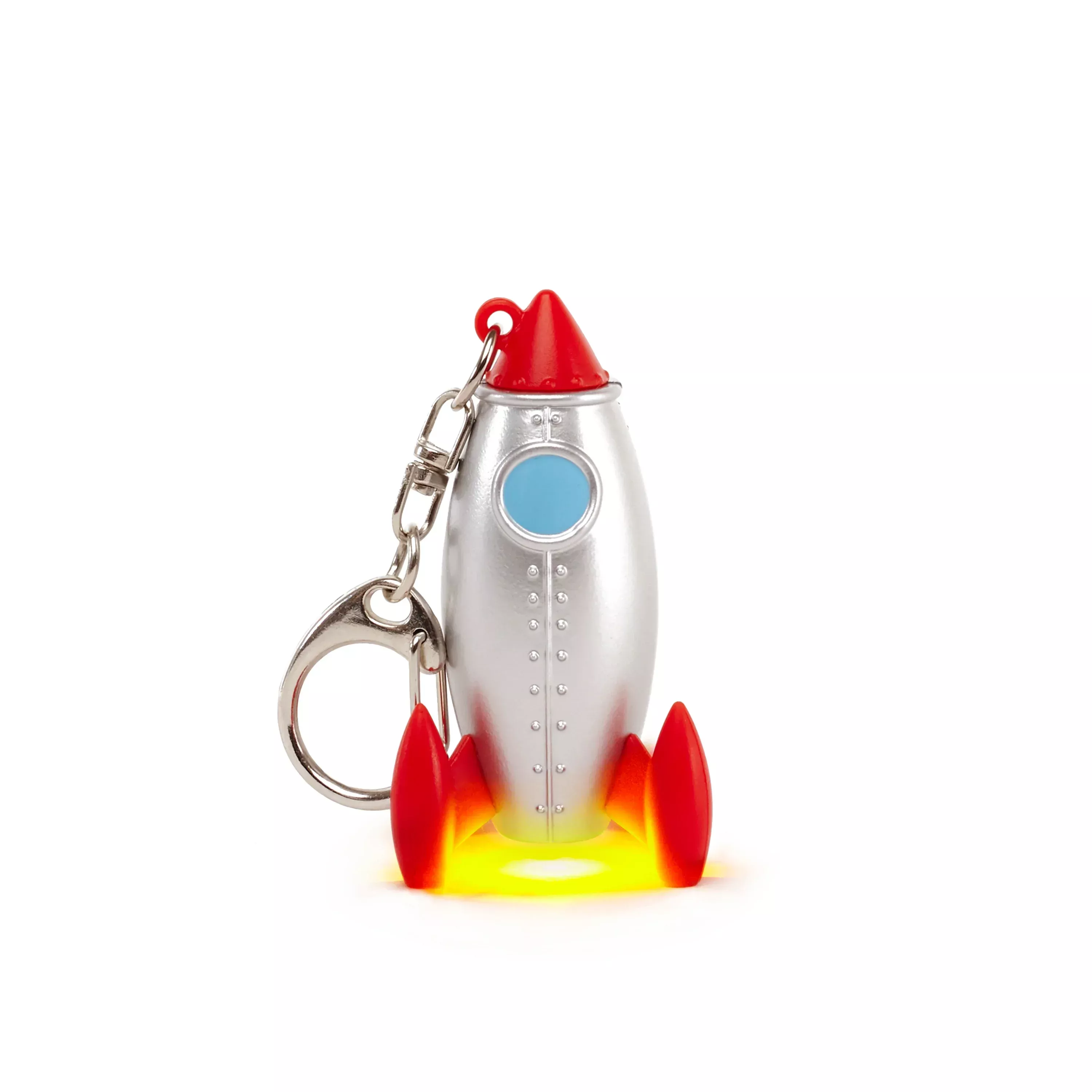 Kikkerland MiniLED Keychain with Sound Effect – Rocket