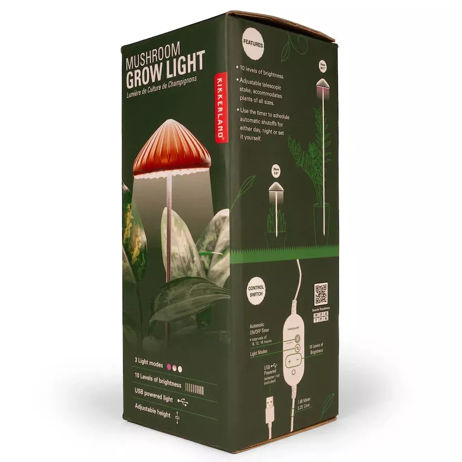 Kikkerland Mushroom Grow Plant Light