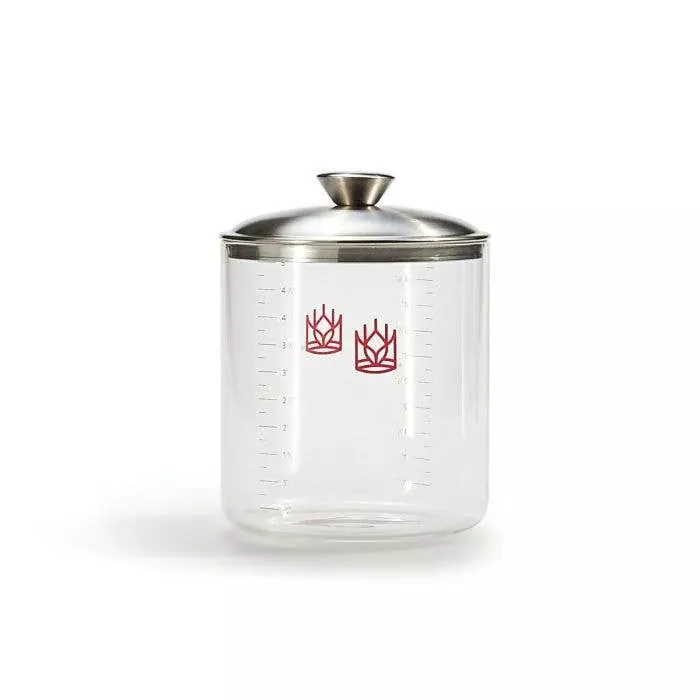 King Arthur Baking Glass Sourdough Crock