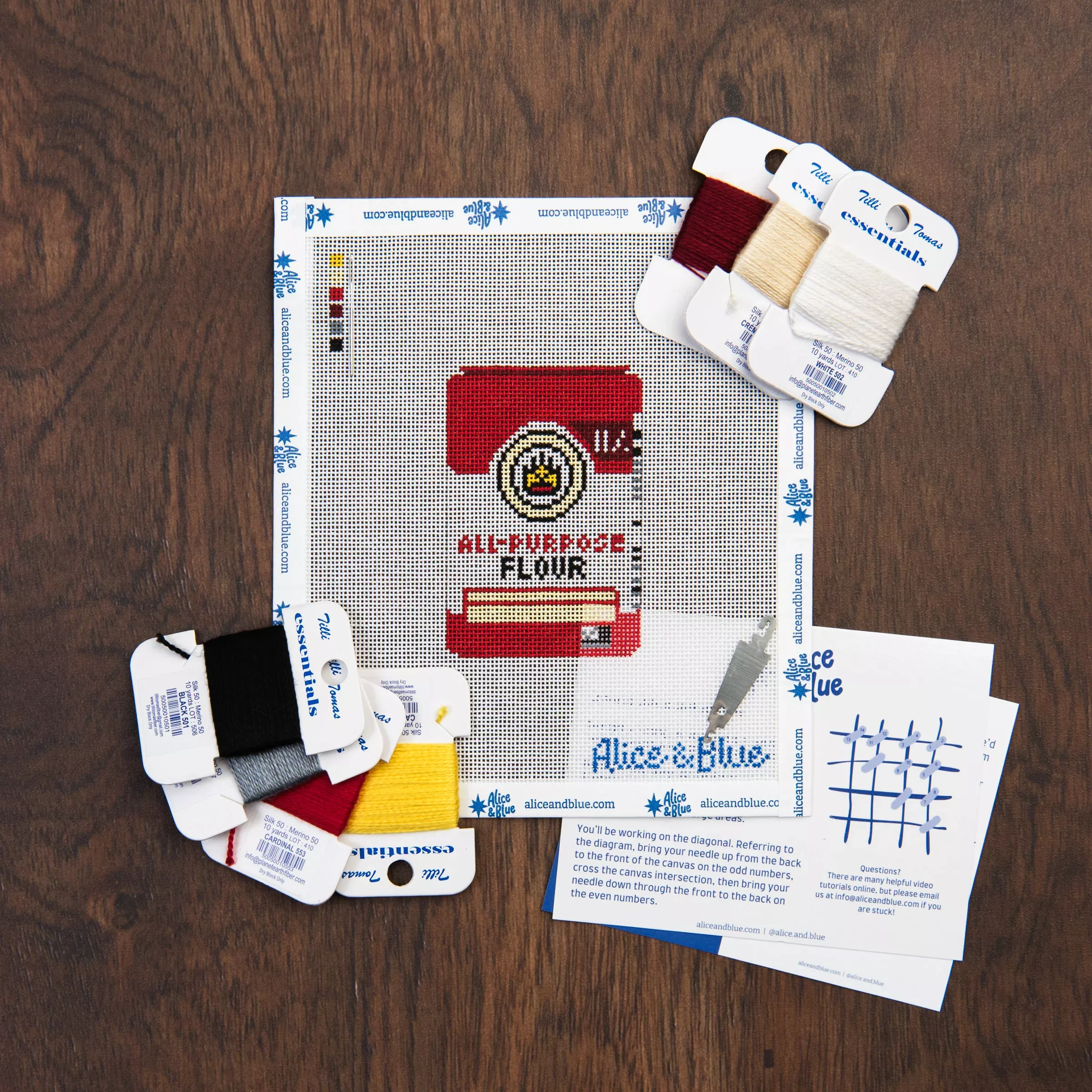 King Arthur Flour Needlepoint Kit