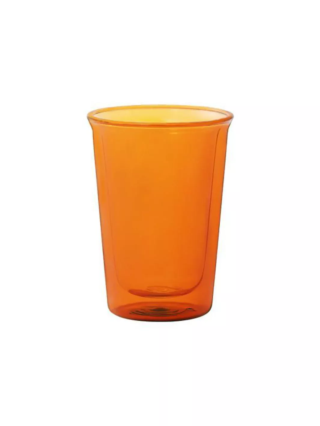 KINTO CAST AMBER Double Wall Glass (290ml/9.9oz)