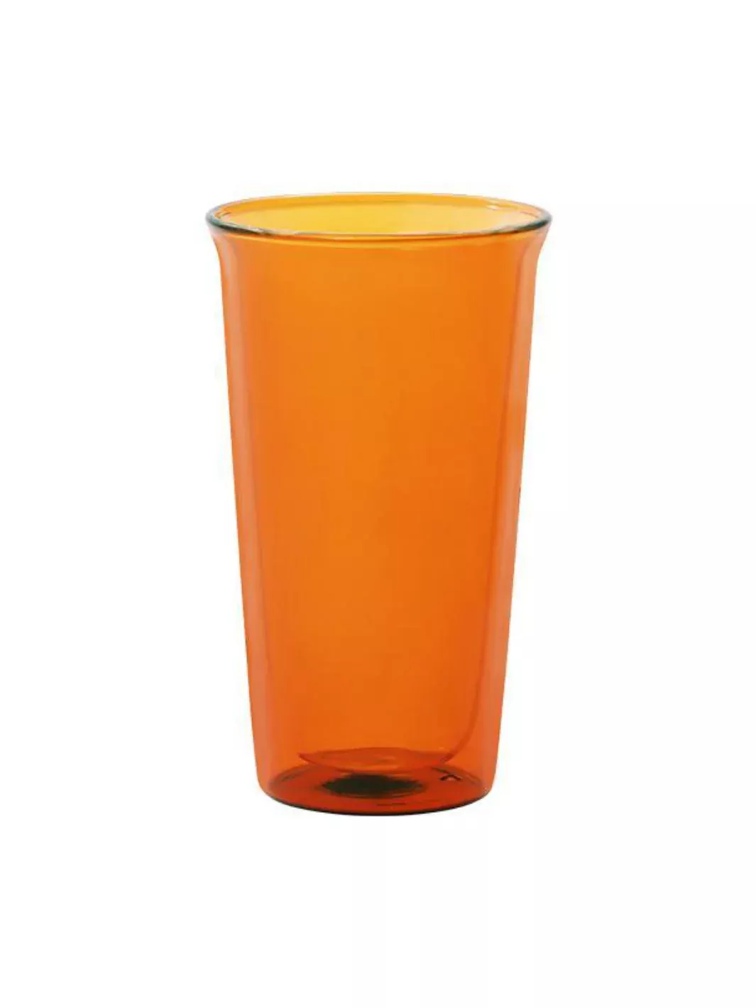 KINTO CAST AMBER Double Wall Glass (340ml/11.6oz)
