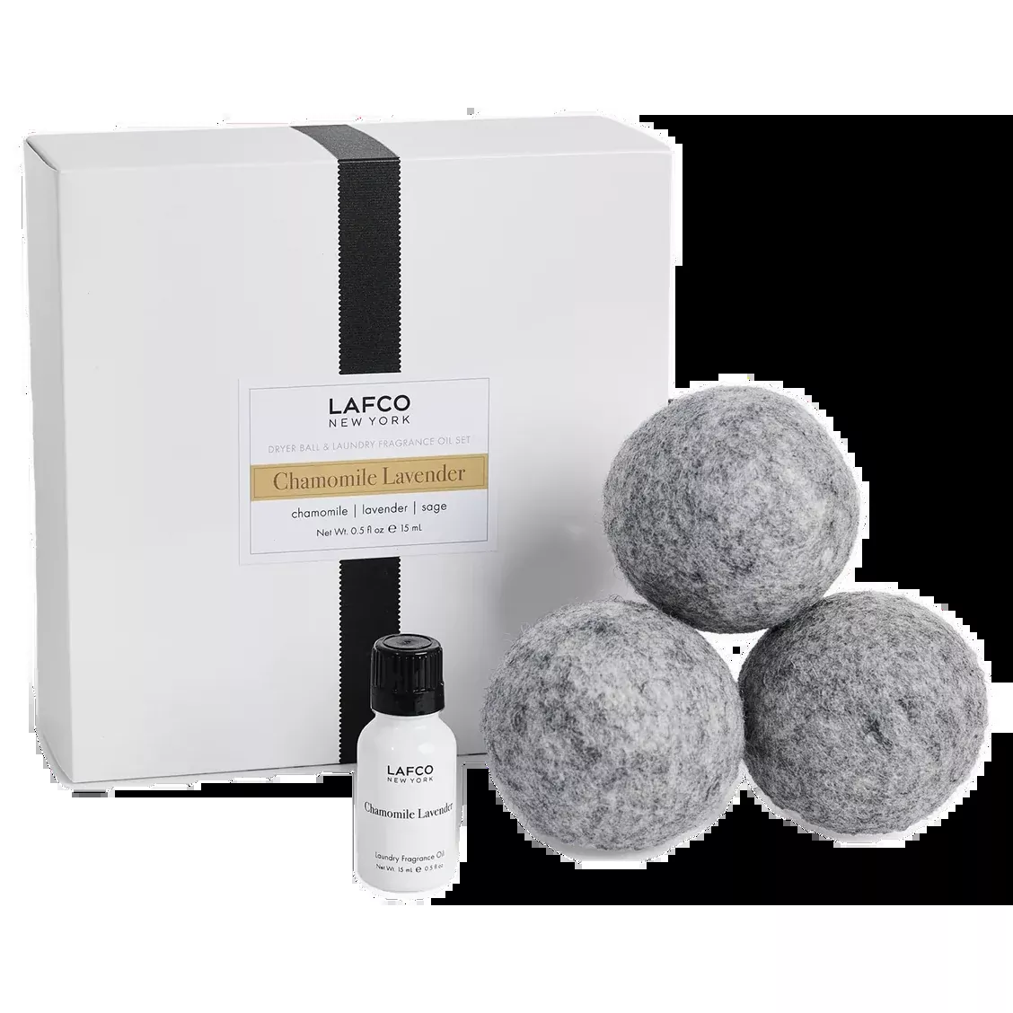 Lafco Wool Dryer Balls – Chamomile Lavender – Set of 3