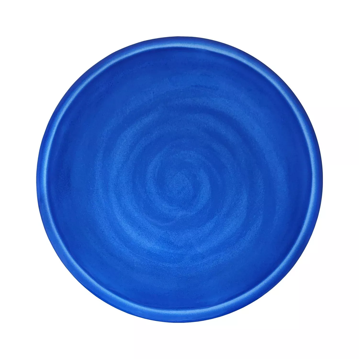Le Cadeaux 11" Melamine Dinner Plate – Sicily Solid Blue