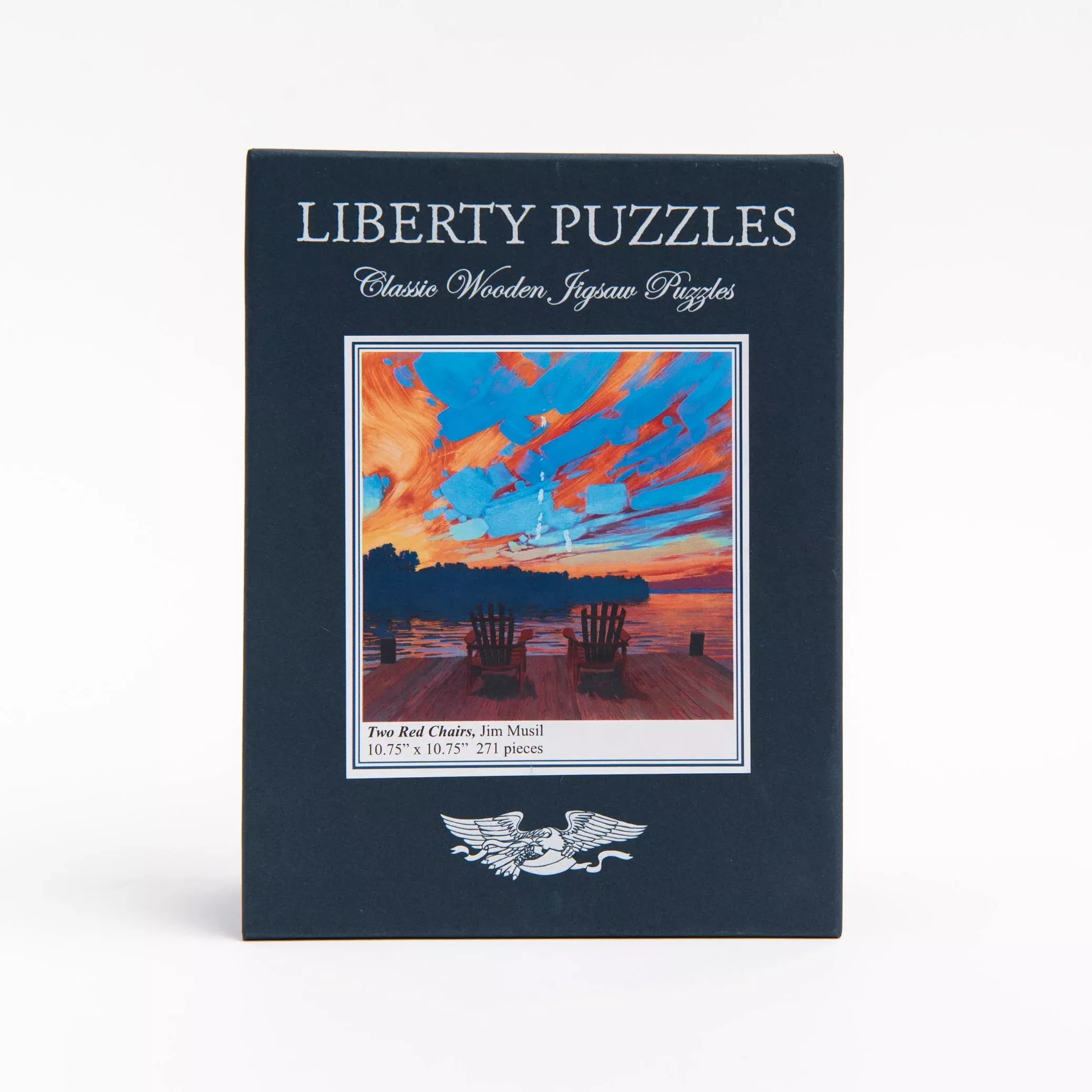 Liberty Puzzles Two Red Chairs