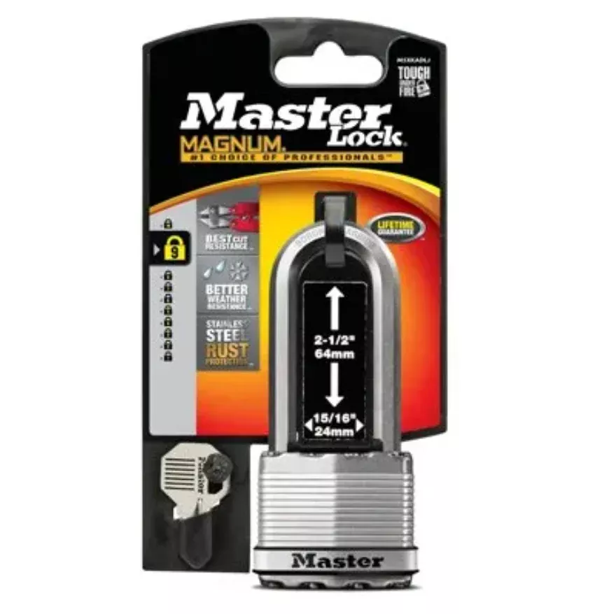 Magnum Keyed Laminated Padlock – 2" x 2.5"