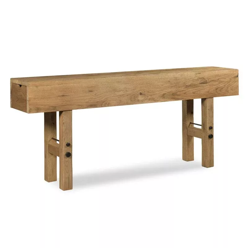 Maker's Console Table in Breadboard Finish