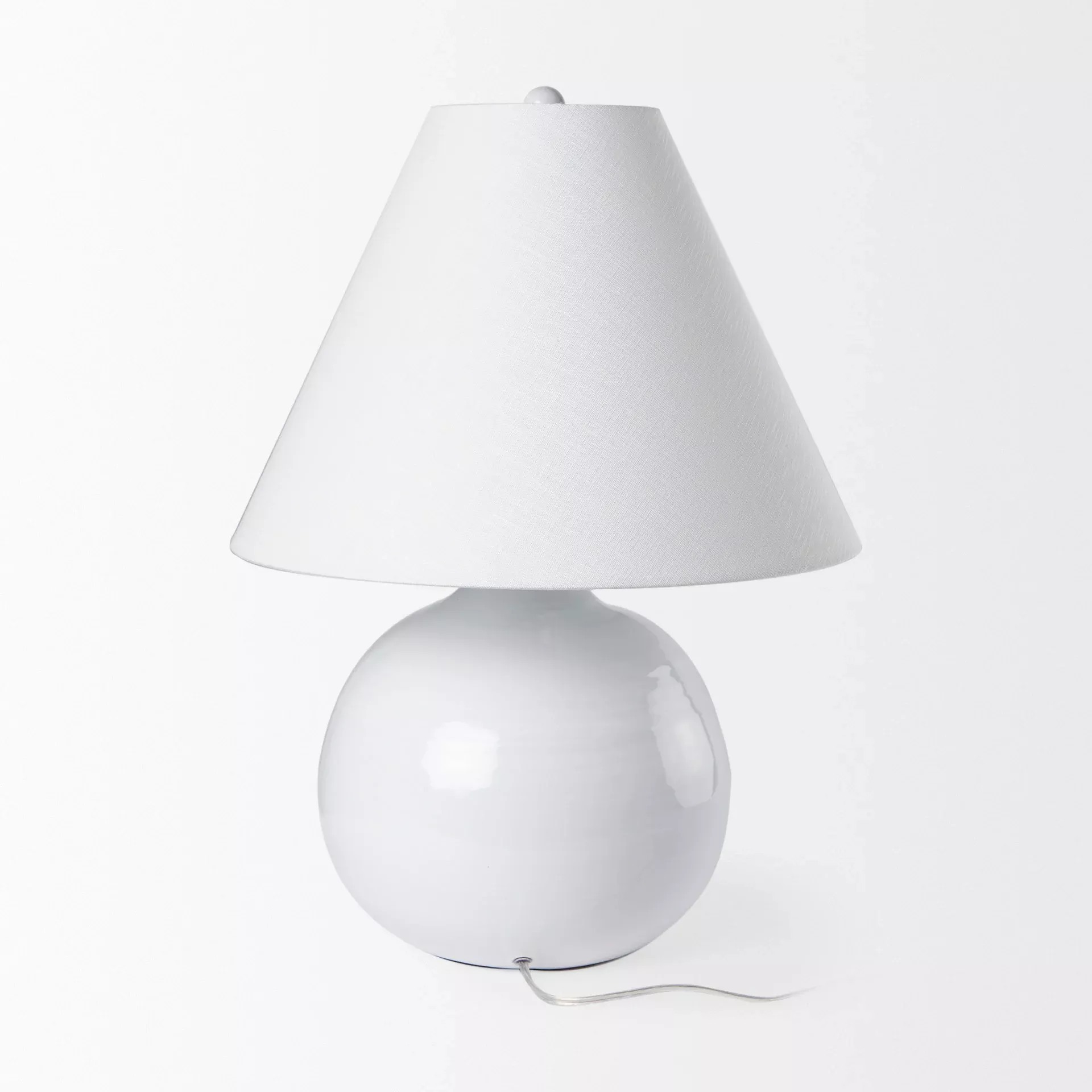 Mandalay Ceramic Table Lamp in White