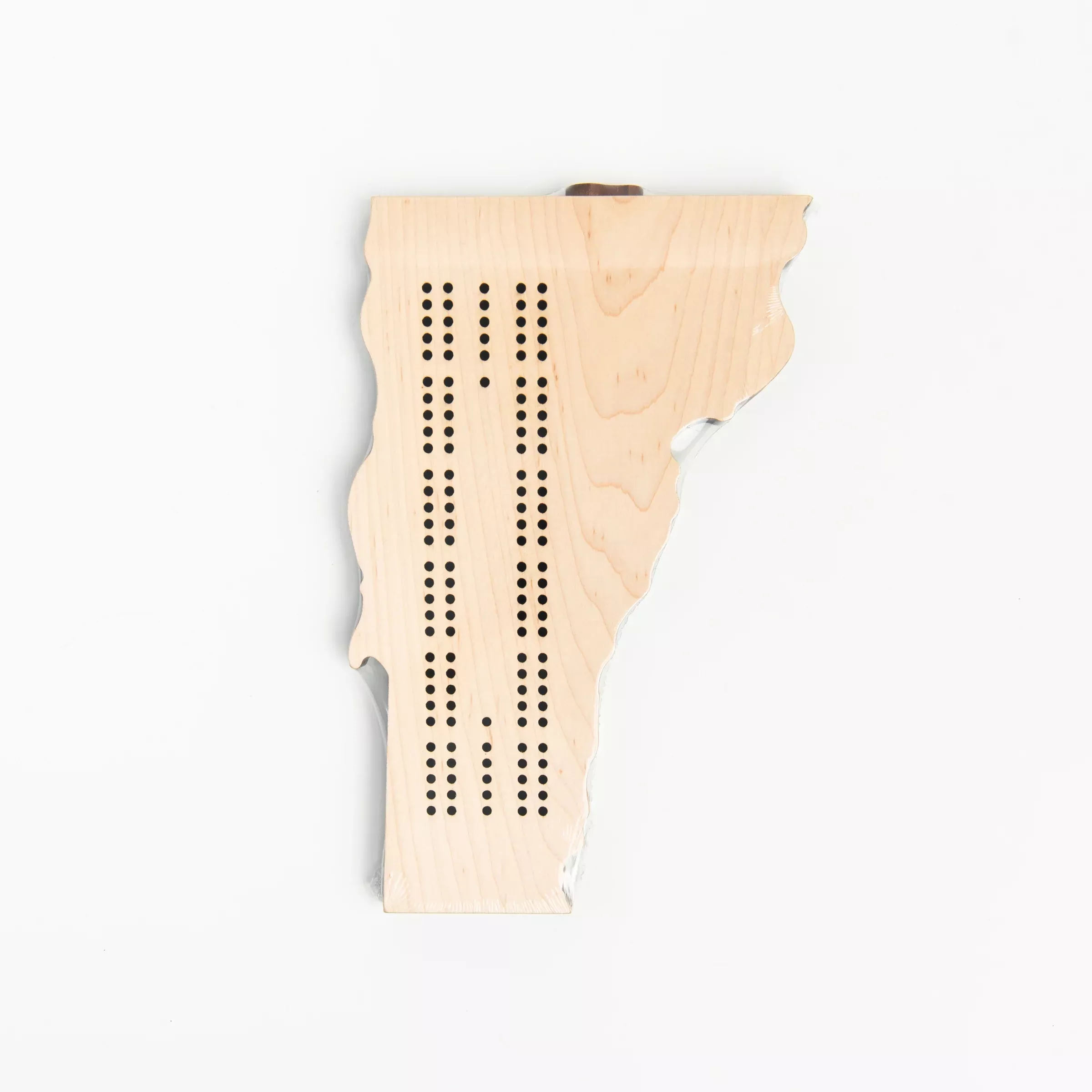 Maple Landmark Vermont Cribbage Board