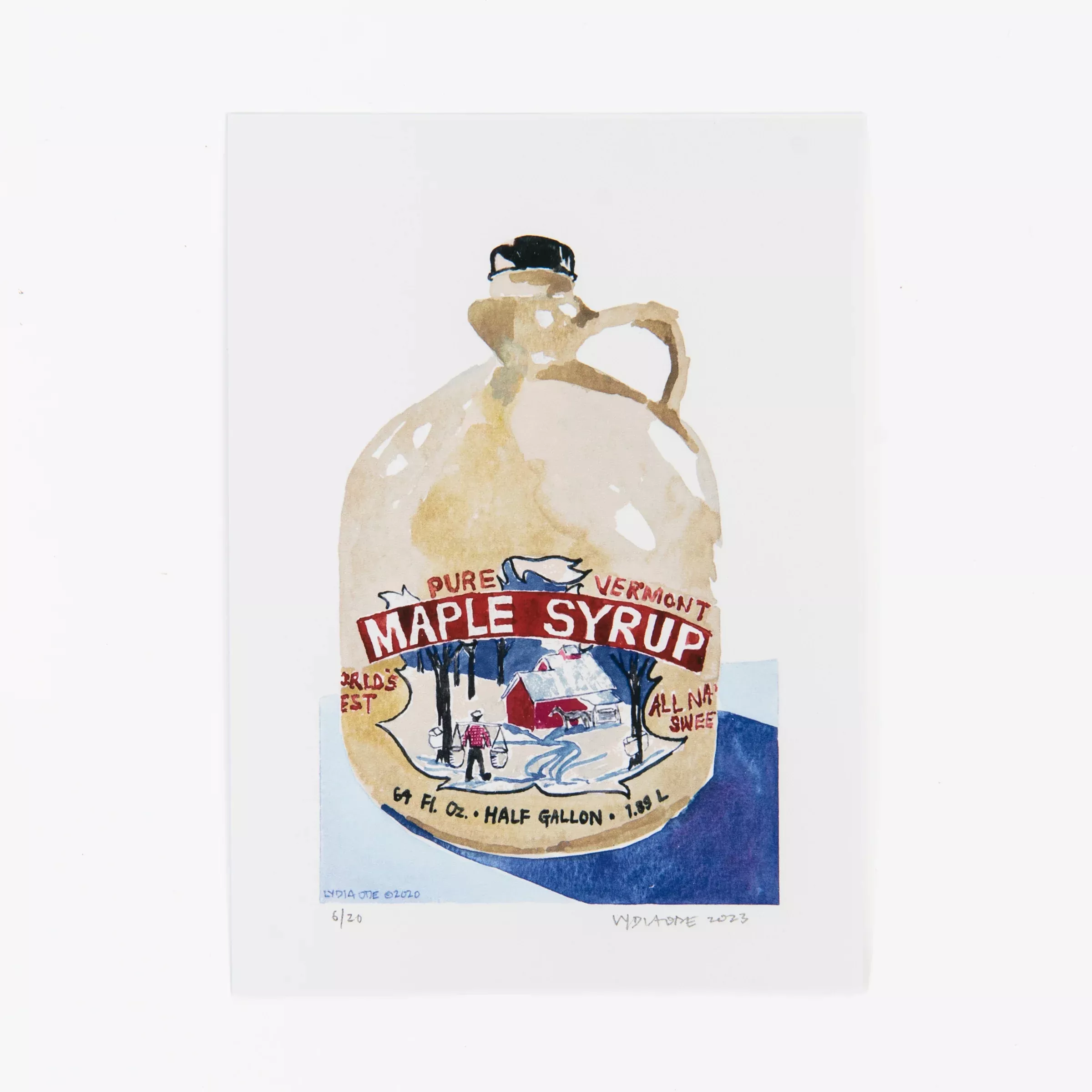 Maple Syrup 5 x 7 Print