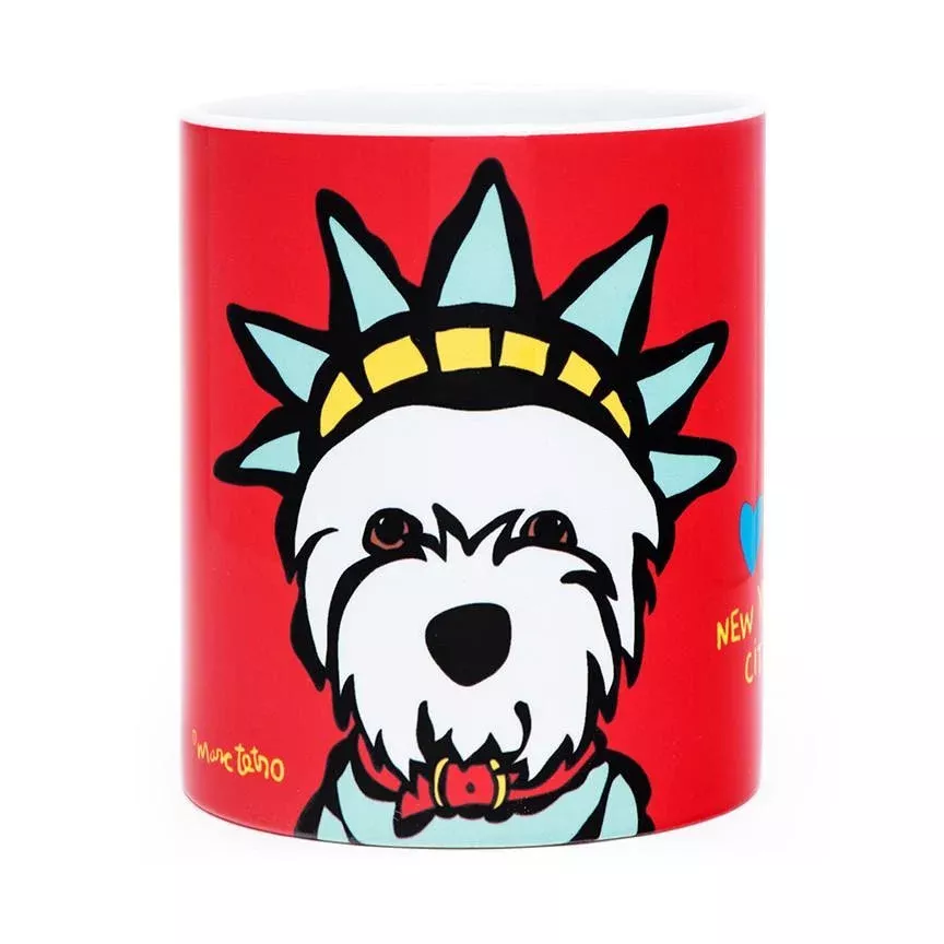 Marc Tetro Westie Liberty Mug – 12oz.