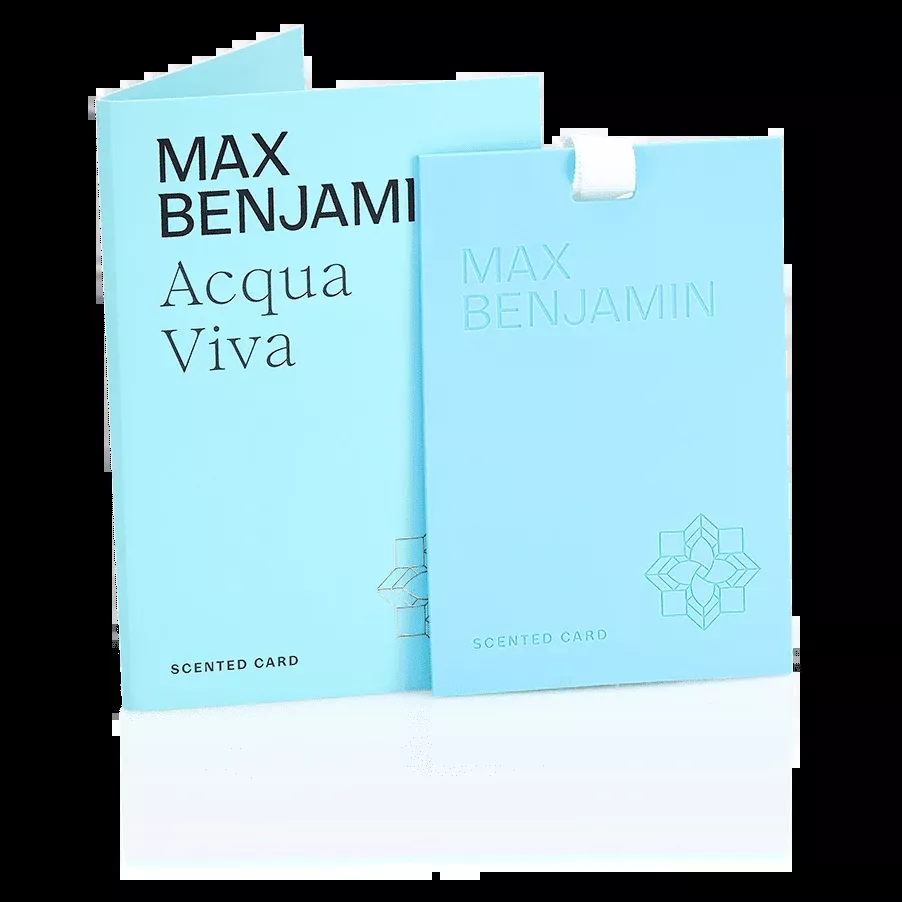 Max Benjamin Scented Sachets Cards – Acqua Viva