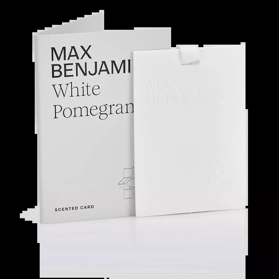 Max Benjamin Scented Sachets Cards – White Pomegranate