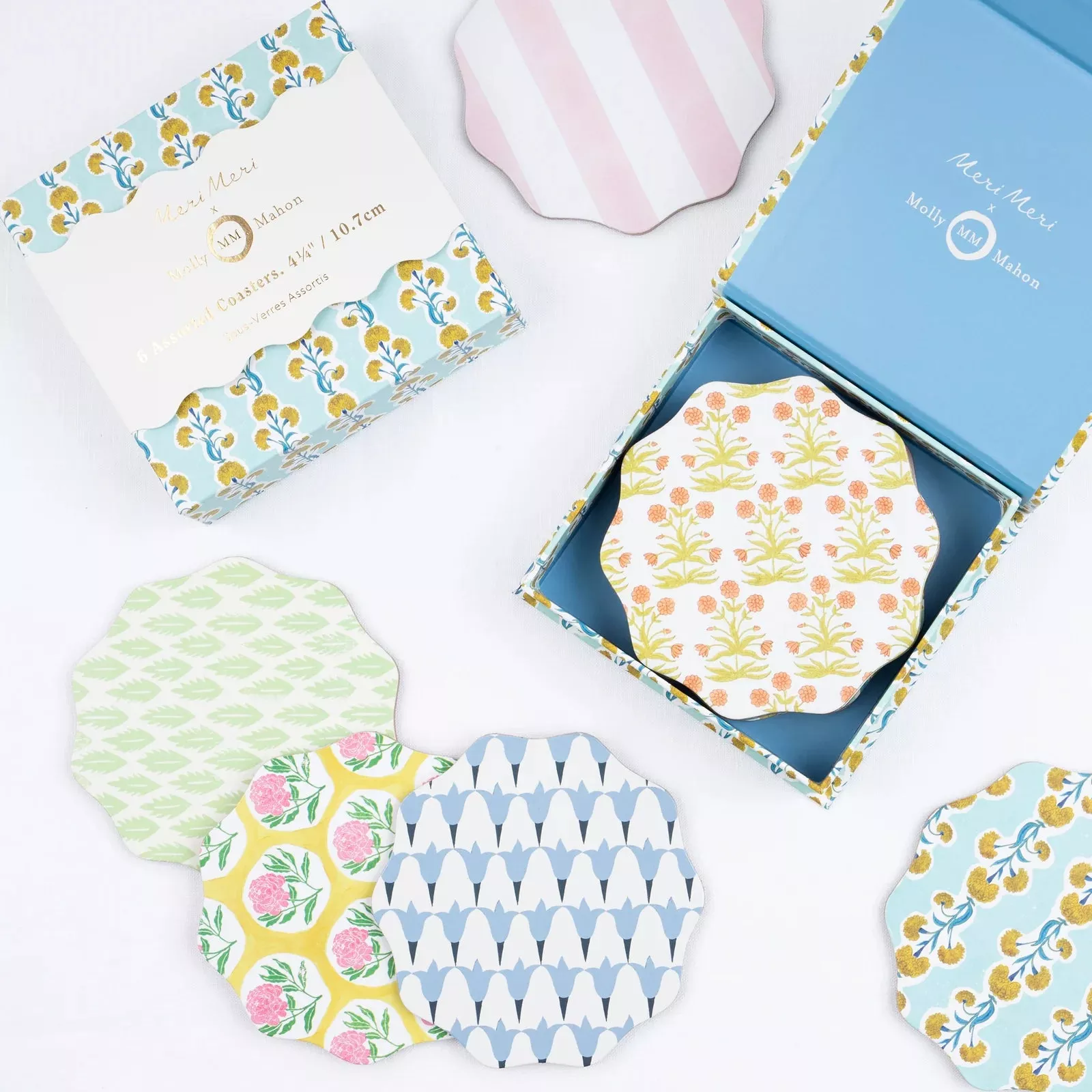 Meri Meri x Molly Mahon Coasters