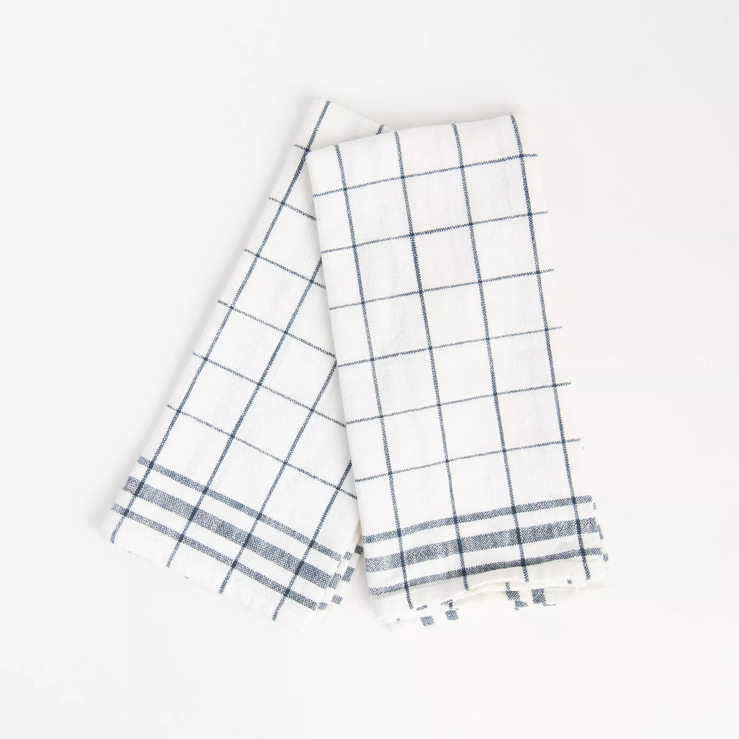 Milk Street Kitchen Towels in Bering Sea, Set of 2