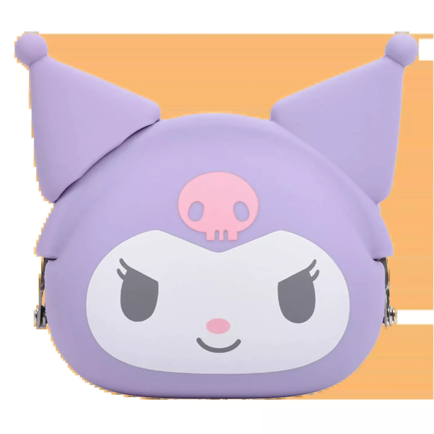 Mimi POCHIBI Silicon Coin Purse– Kuromi – Purple