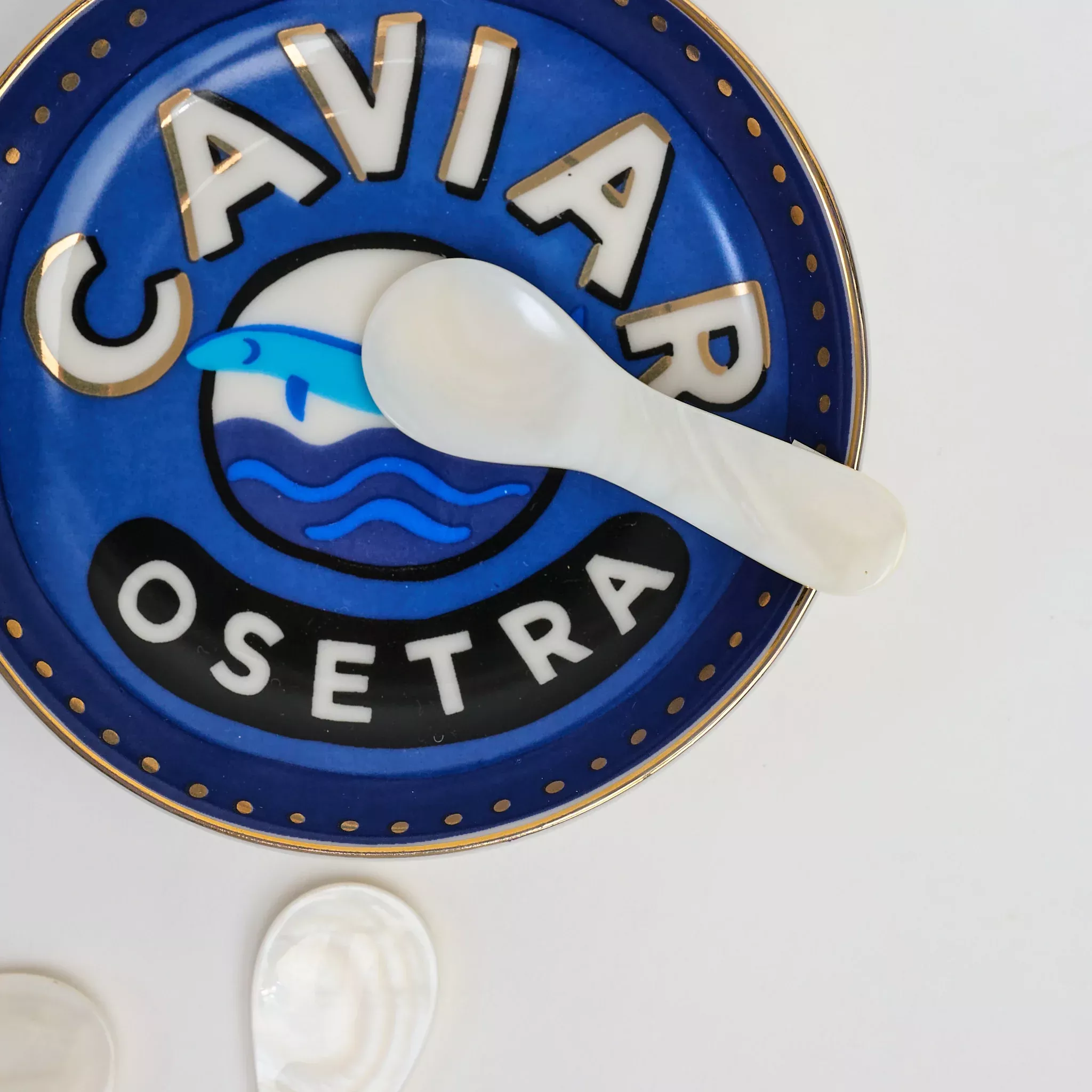 Mini Mother of Pearl Spoon
