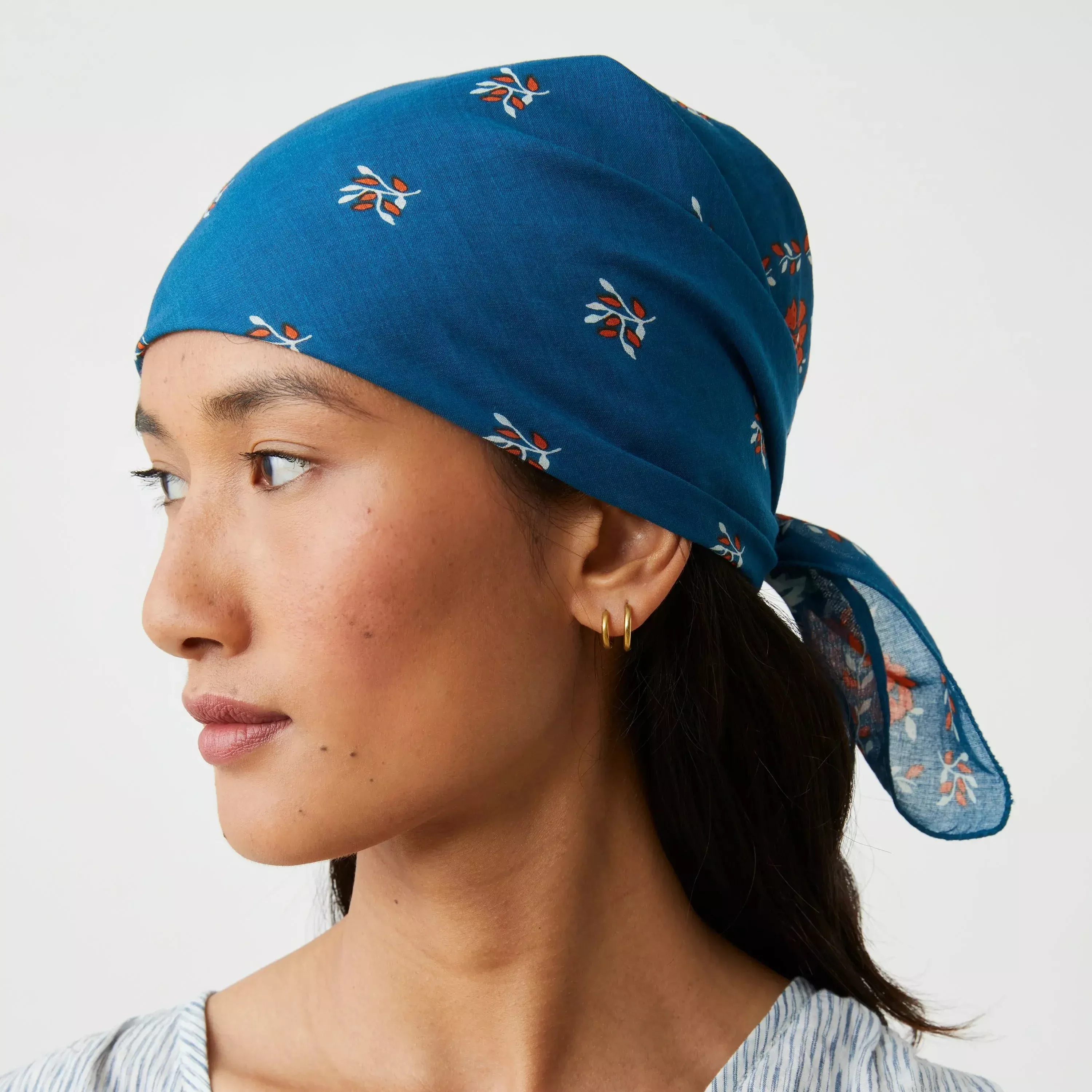 Moismont Fichu N°652 Scarf in Indigo