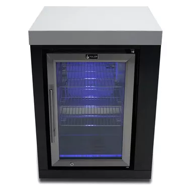Mont AlpiBlack Stainless Steel Fridge Cabinet Module - MASFM-BSS