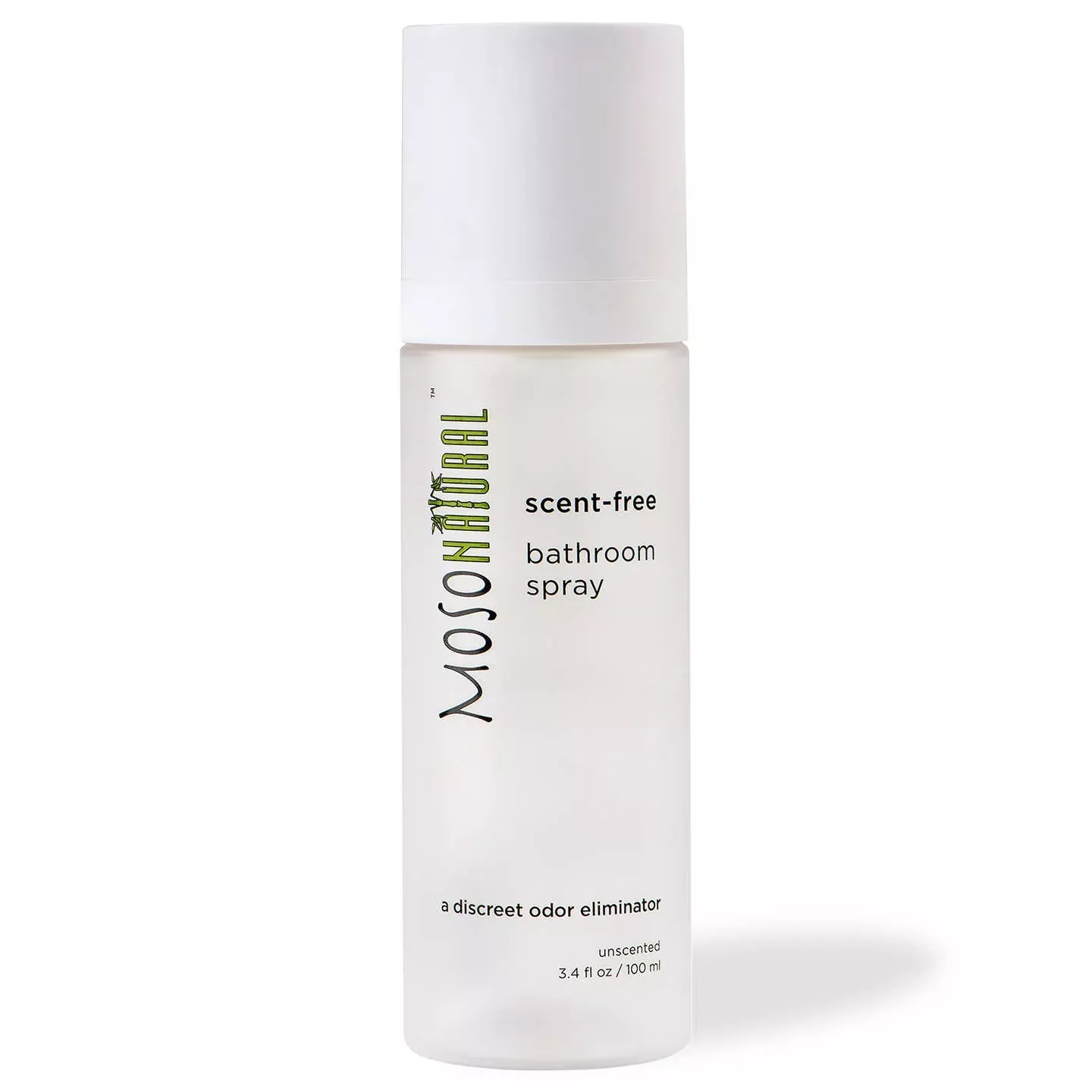 Moso Scent-Free Bathroom Spray A Discreet Odor Eliminator – 3.4oz