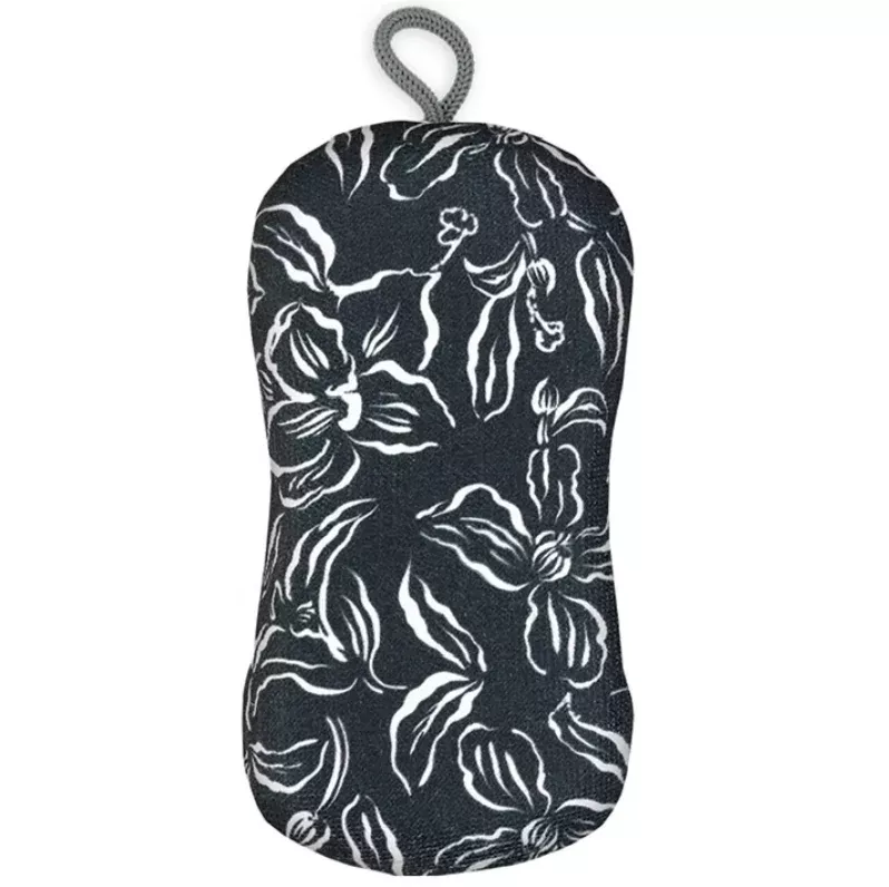 MU Kitchen Scrub Sponge – Water Lily Black