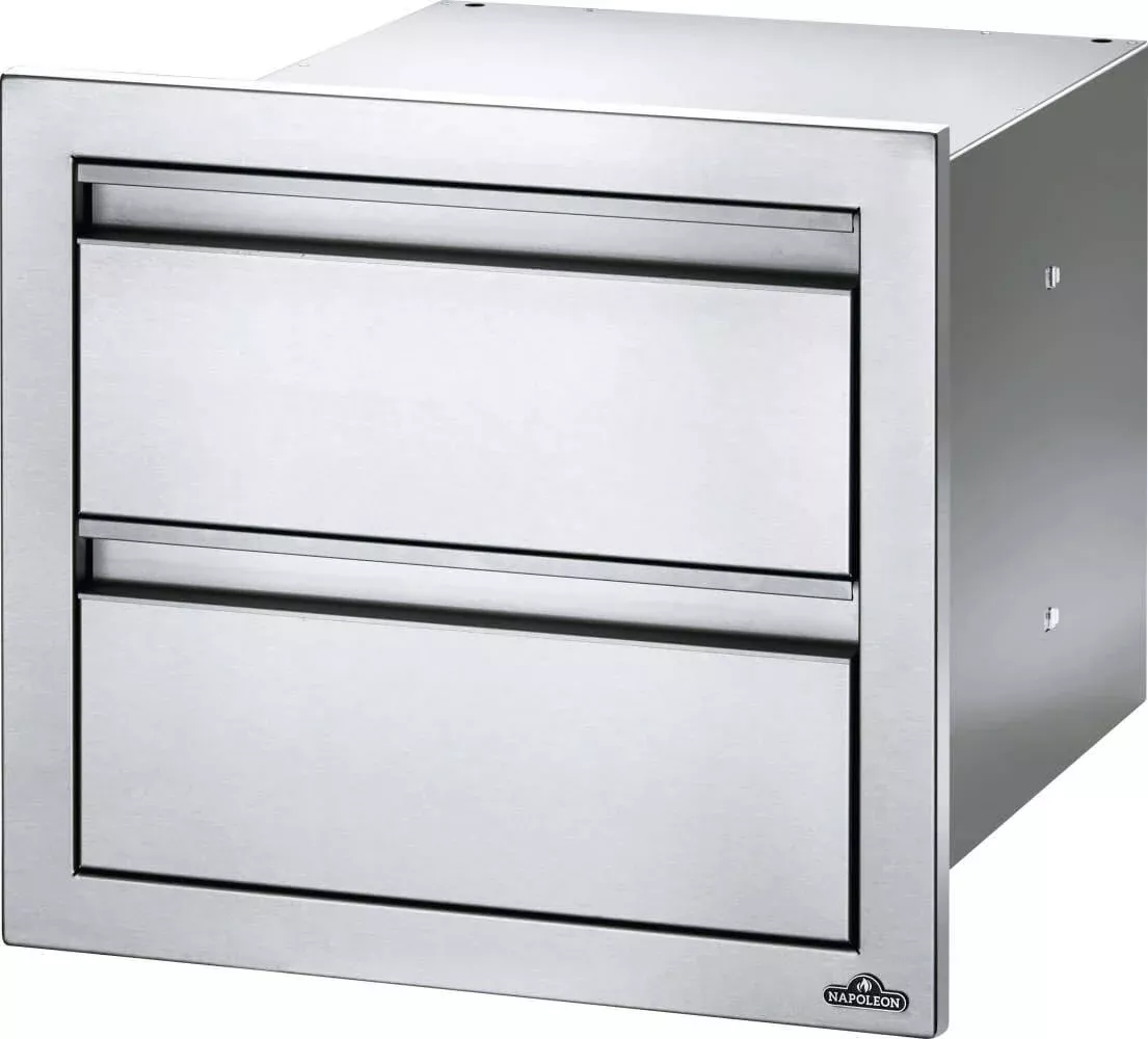 Napoleon 18 x 16 inch Double Drawer