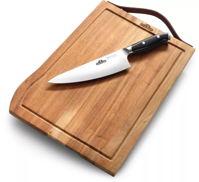 Napoleon Premium Cutting Board and Knife Set