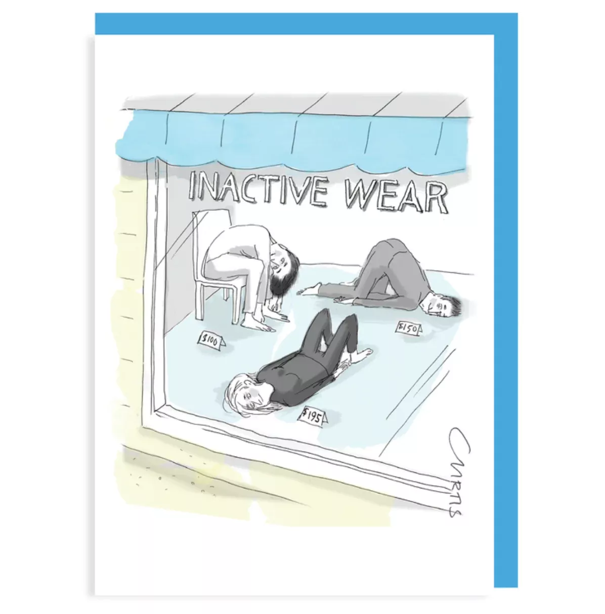 New Yorker Note Card -Inactive Wear