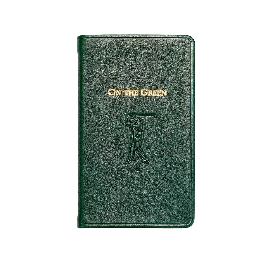 On the Green Leather Bound Golf Record