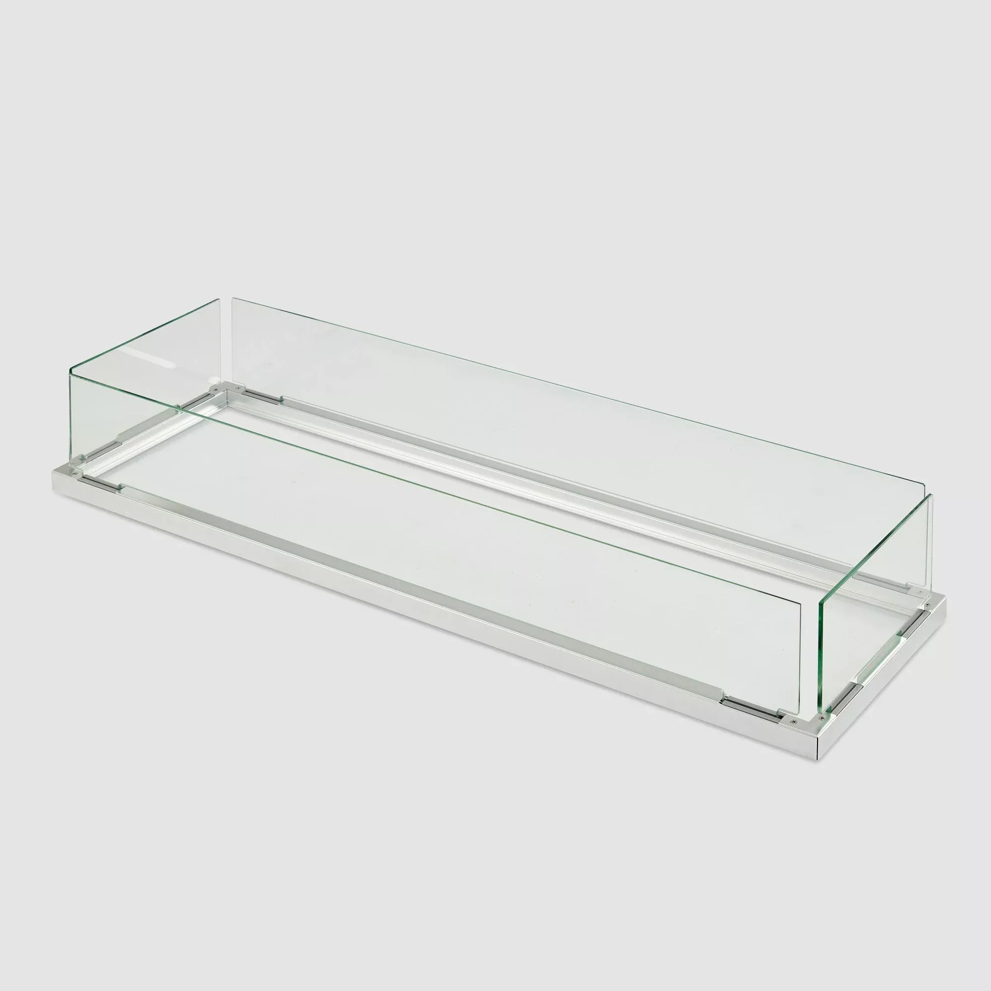 The Outdoor GreatRoom Linear Folding Glass Wind Guard