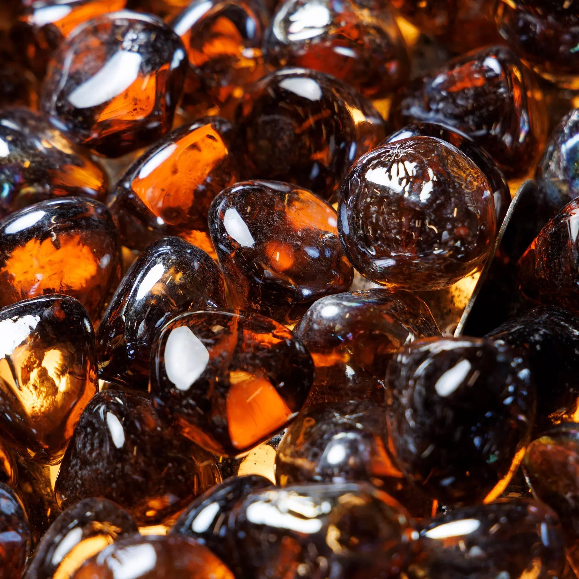 The Outdoor GreatRoom Tempered Fire Glass Diamonds