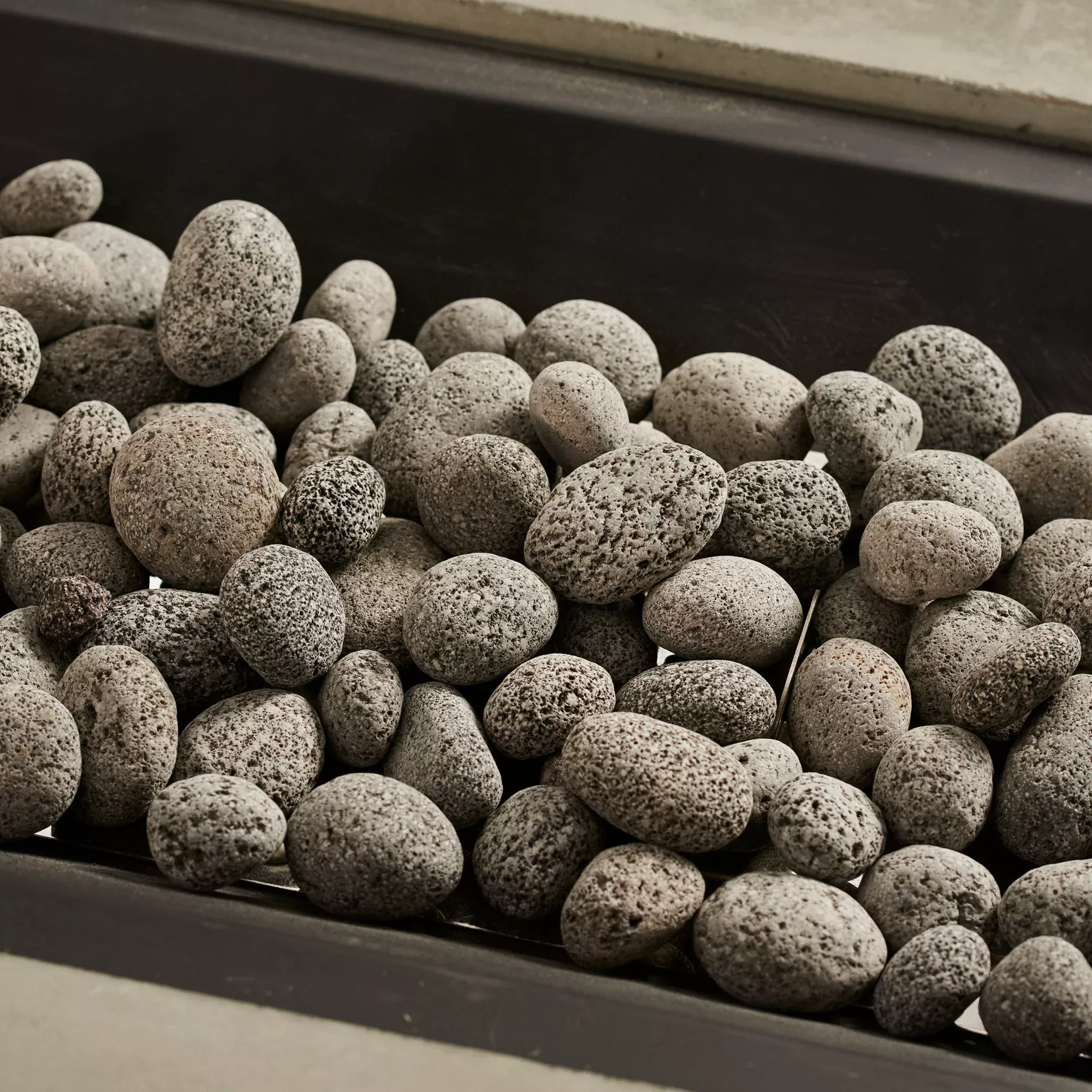 The Outdoor GreatRoom Tumbled Lava Rock
