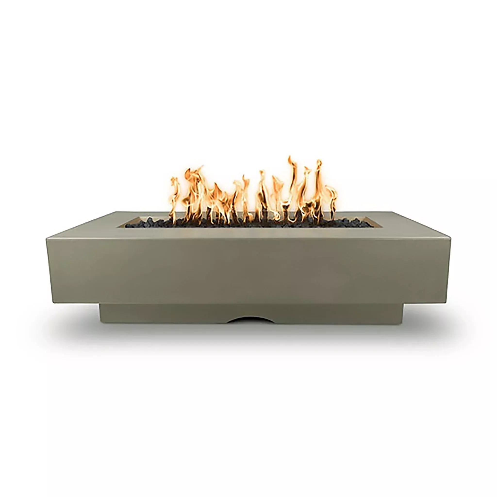 The Outdoor Plus 72" Del Mar Concrete Gas Fire Pit