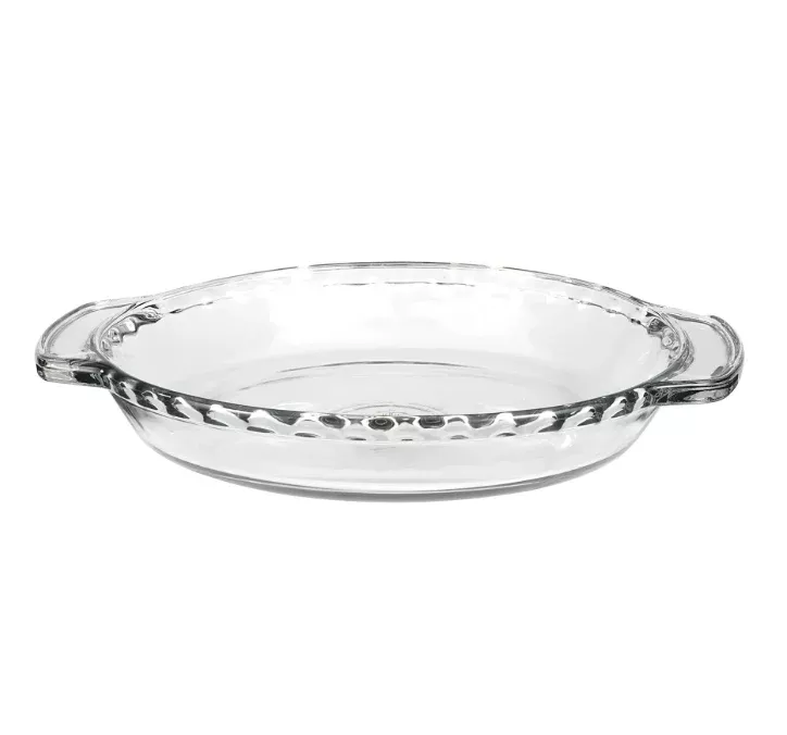 Oven Basics Deep Glass Pie Plate – 9.5