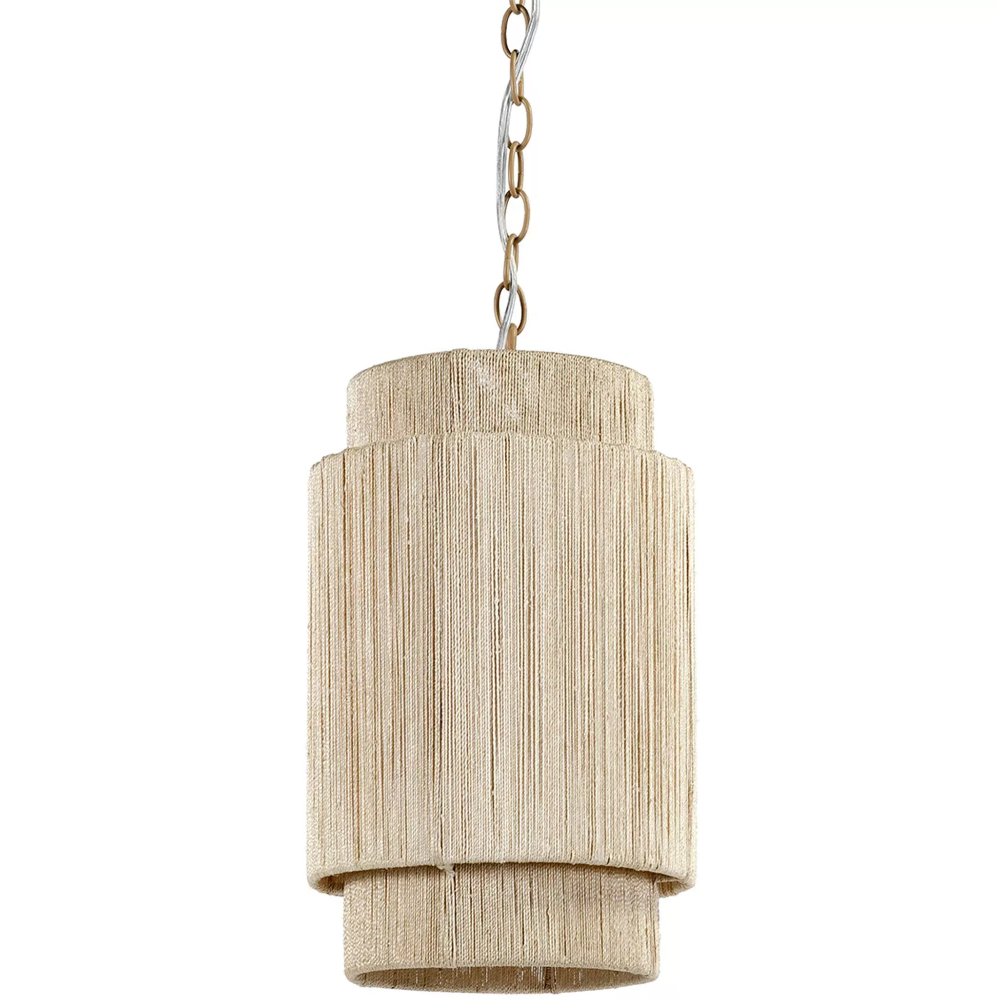 Palecek Everly Pendant in Natural, Small