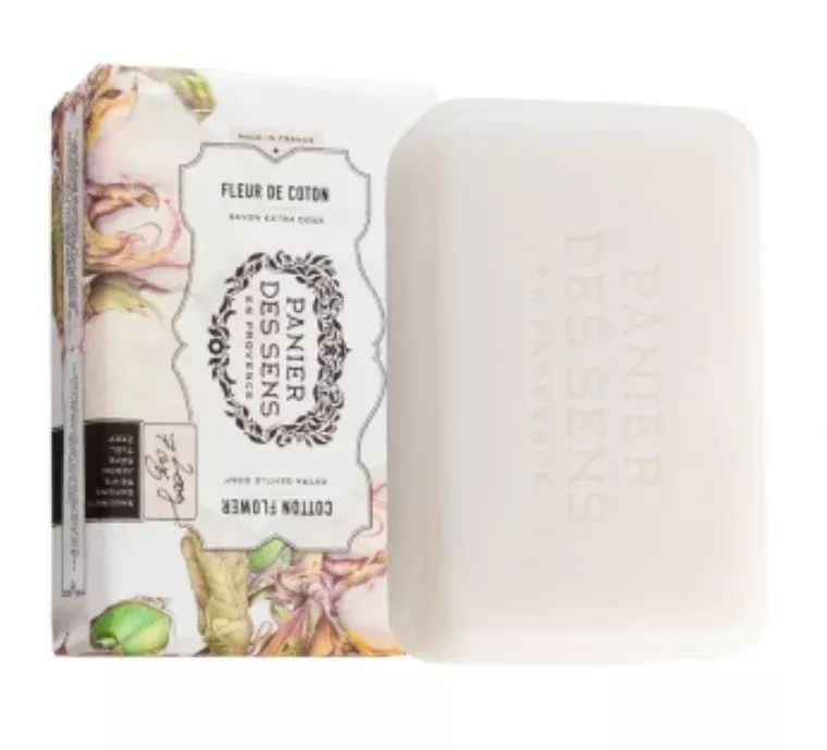 Panier Des Sens Extra Soft Vegetal Soap – Cotton Flower - 200G