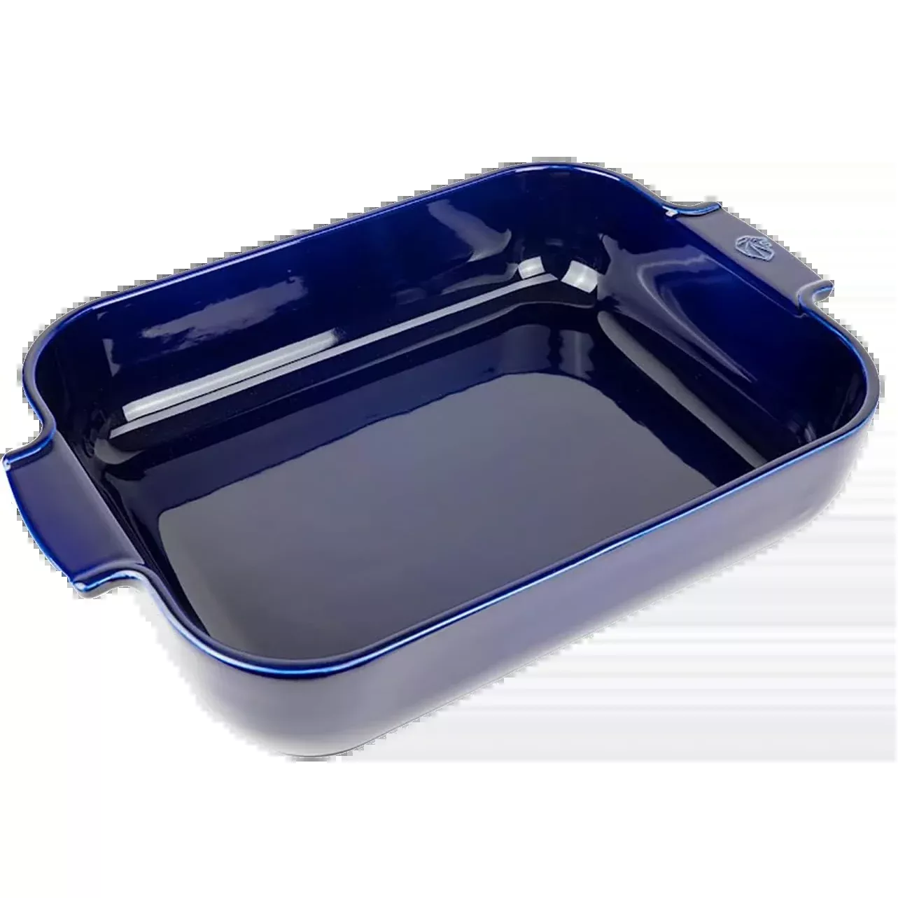 Peugeot Appolia Rectangular Ceramic Baking Dish With Handles – 16" – Blue