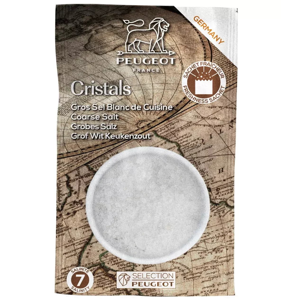 Peugeot Coarse Dry White Salt Refill – Single Sachet