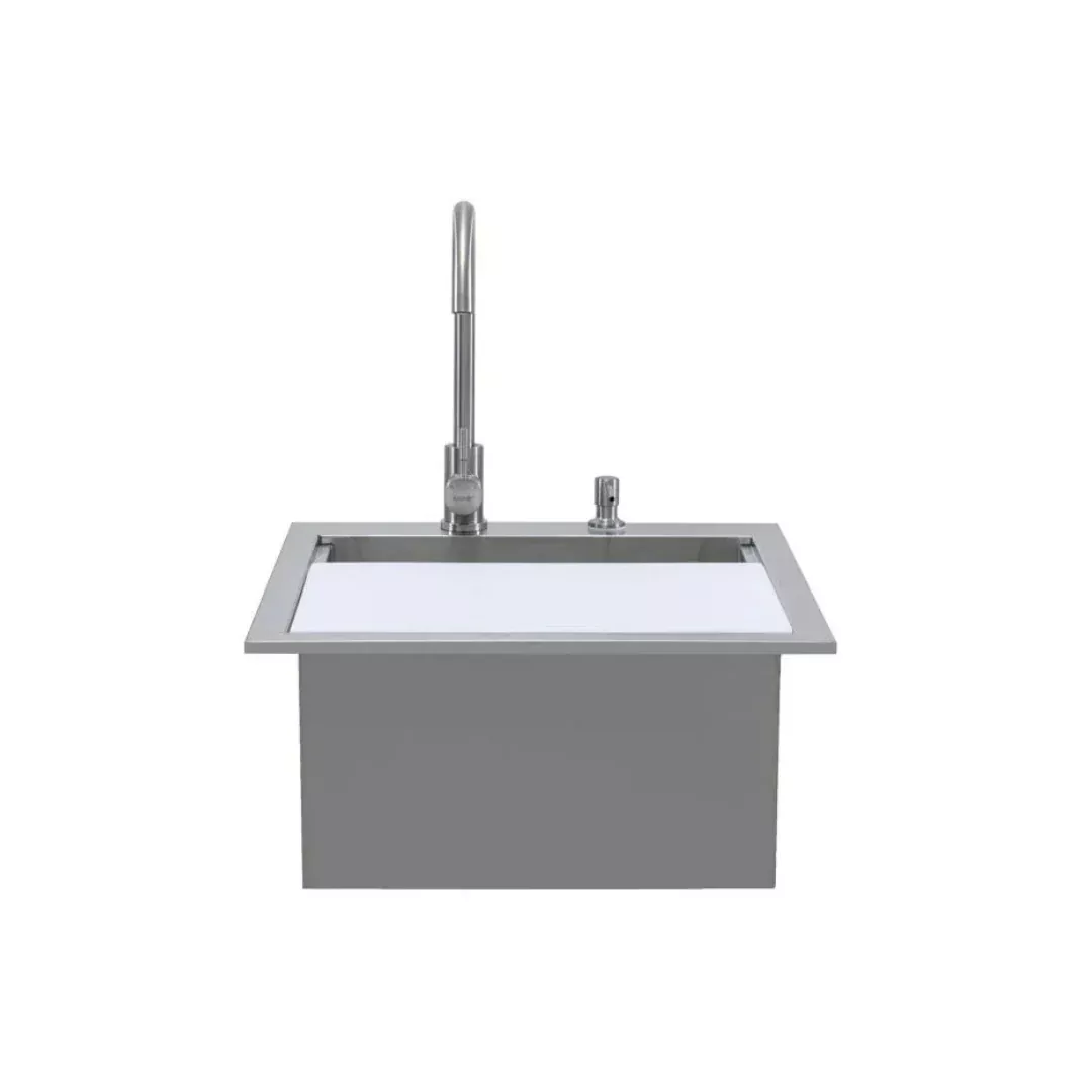 PGS 21-Inch Drop-In Sink with Faucet