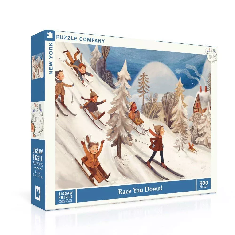 Race You Down! Jigsaw Puzzle