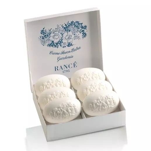 Rancé Gardenia Soapbox Set of 6 x 100g