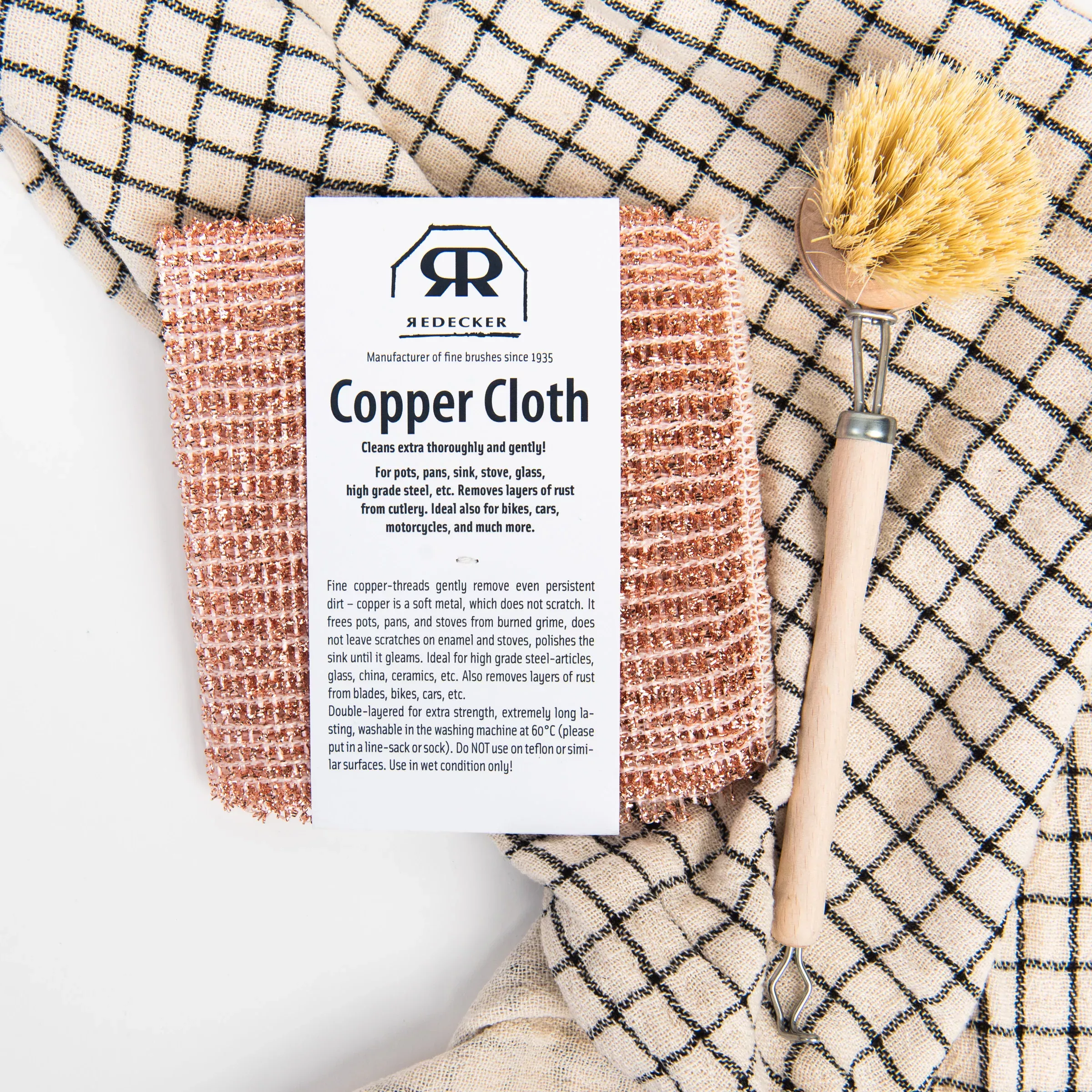 Redecker Copper Clothes, Set of 2