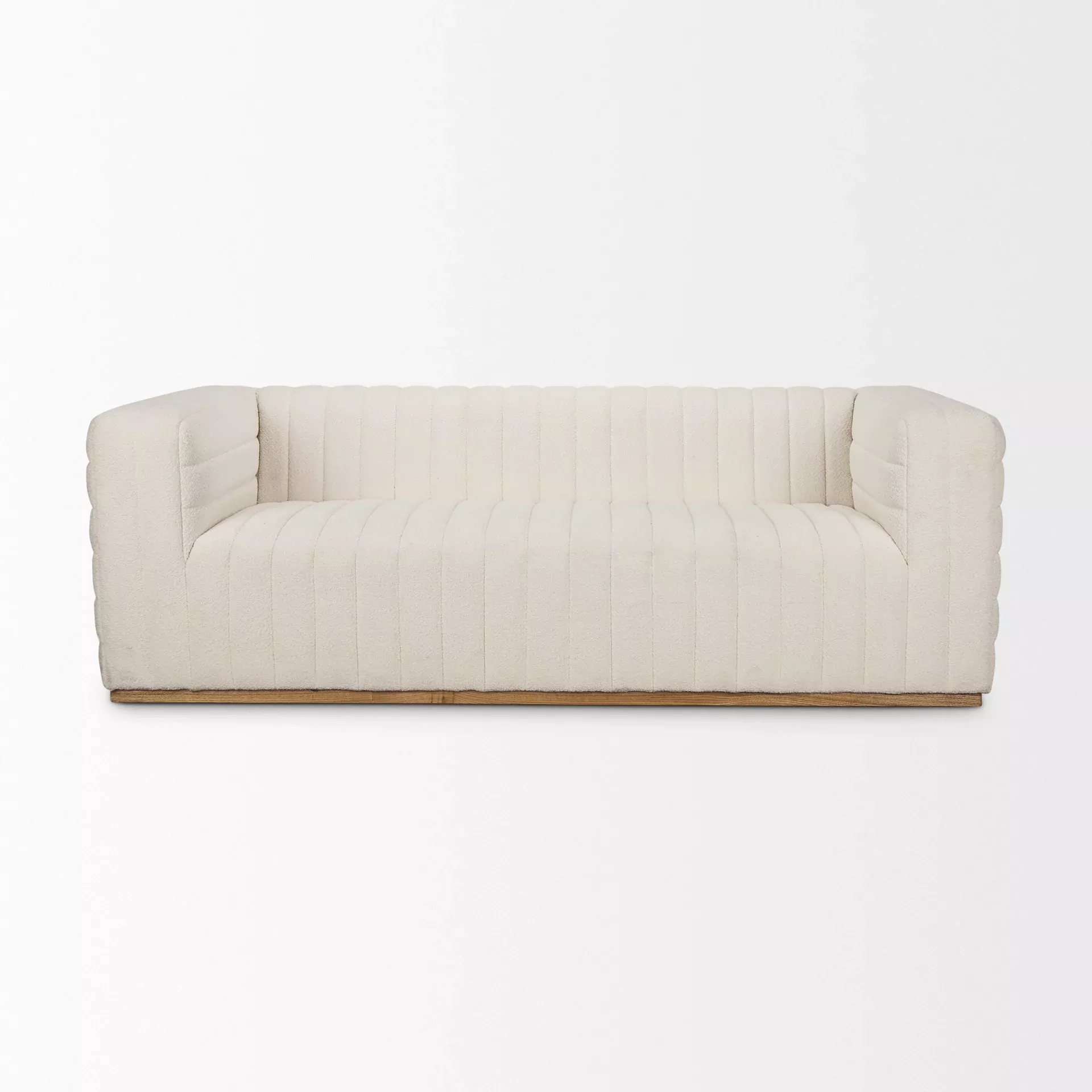 Remington Three Seater Sofa in Cream Boucle