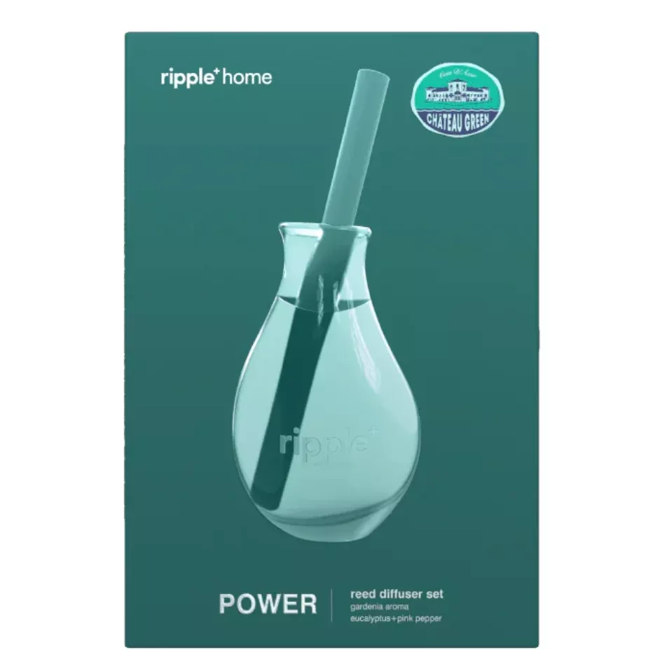 Ripple - Reed Diffuser – 5oz – Power - Gardenia & Eucalyptus