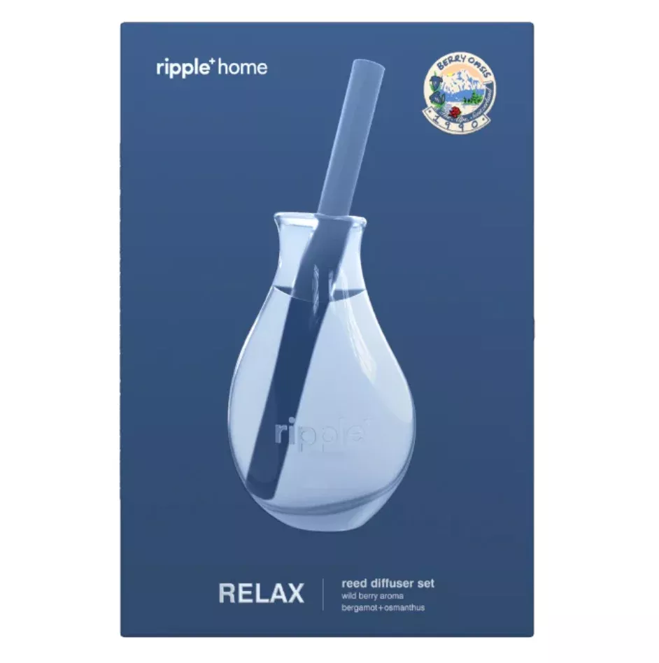 Ripple - Reed Diffuser – 5oz – Relax – Wild Berry