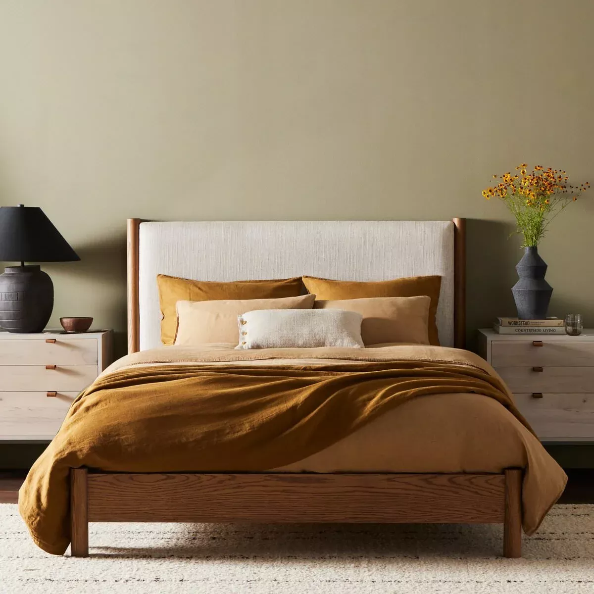 Roark Queen Bed in Essence Natural