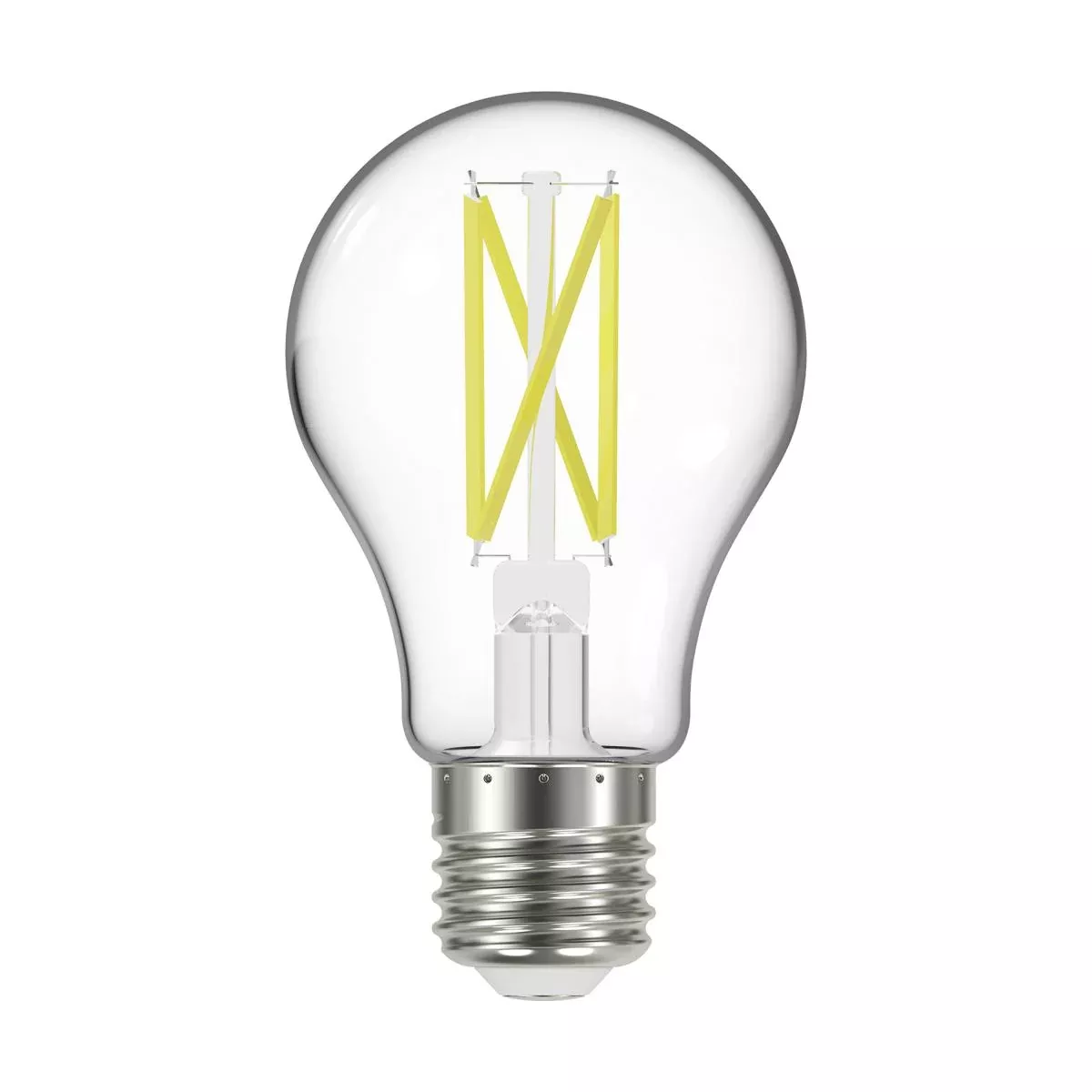 Satco LED A19 Classic Light Bulb Replacement – 10.5W – 75W Equivalent – E26 Base – Clear – 2700K