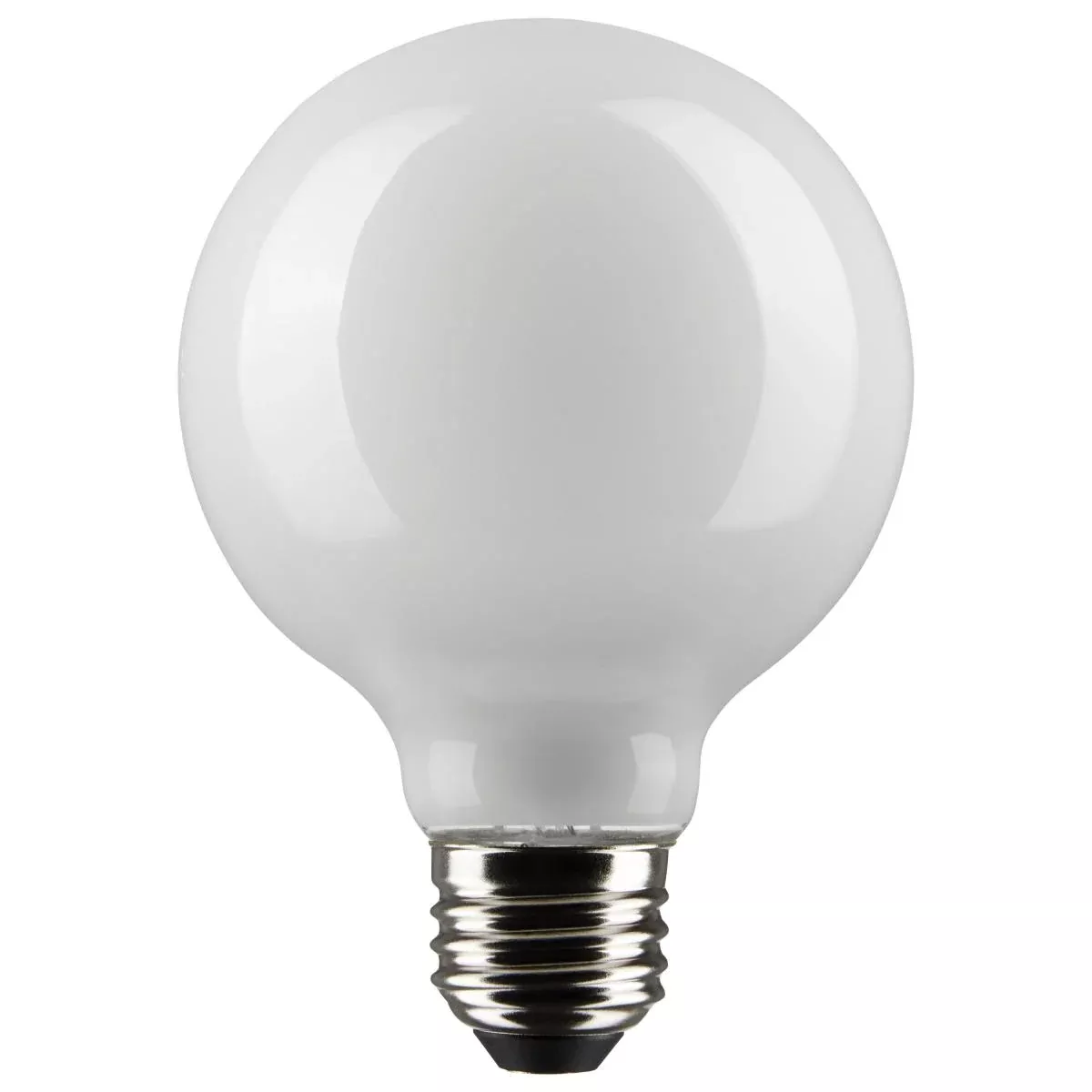 Satco LED G25 Globe Light Bulb – 4.5W – 40W Equivalent – E26 Base – Frosted – 2700K